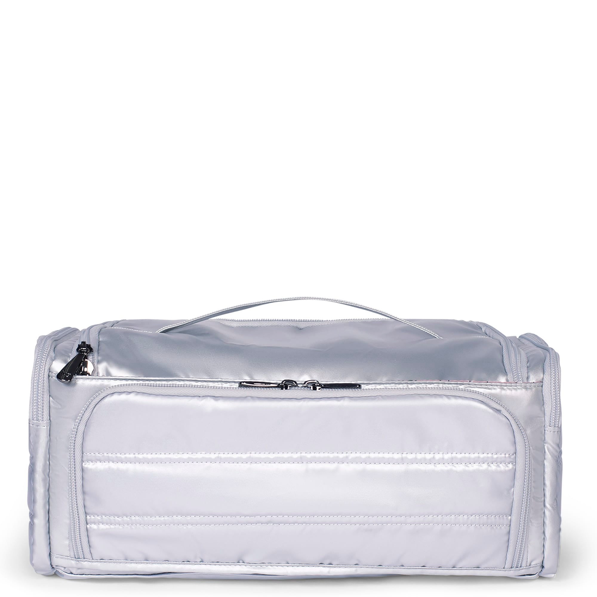Trolley XL Cosmetic Case - METALLIC SILVER - TrolleyXL_MetallicSilver_04