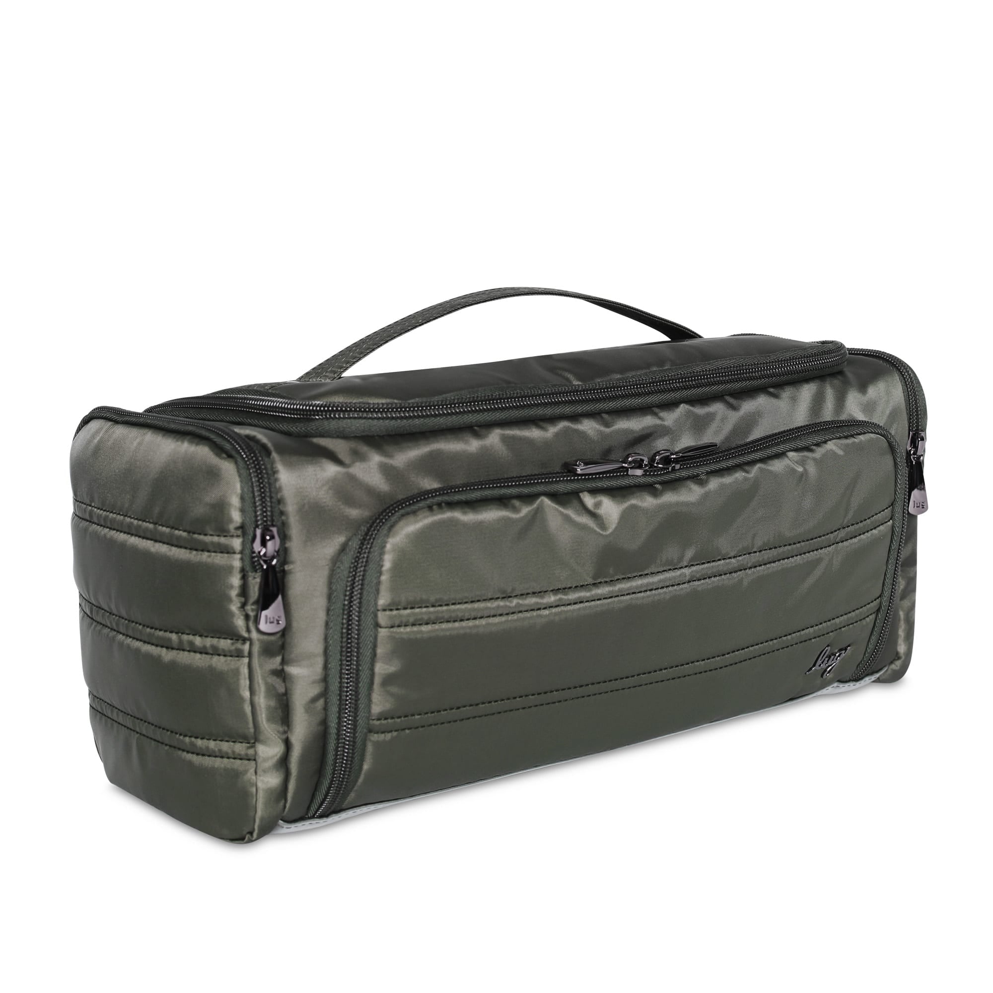 Trolley XL Cosmetic Case - OLIVE GREEN - TrolleyXL_OliveGreen_02