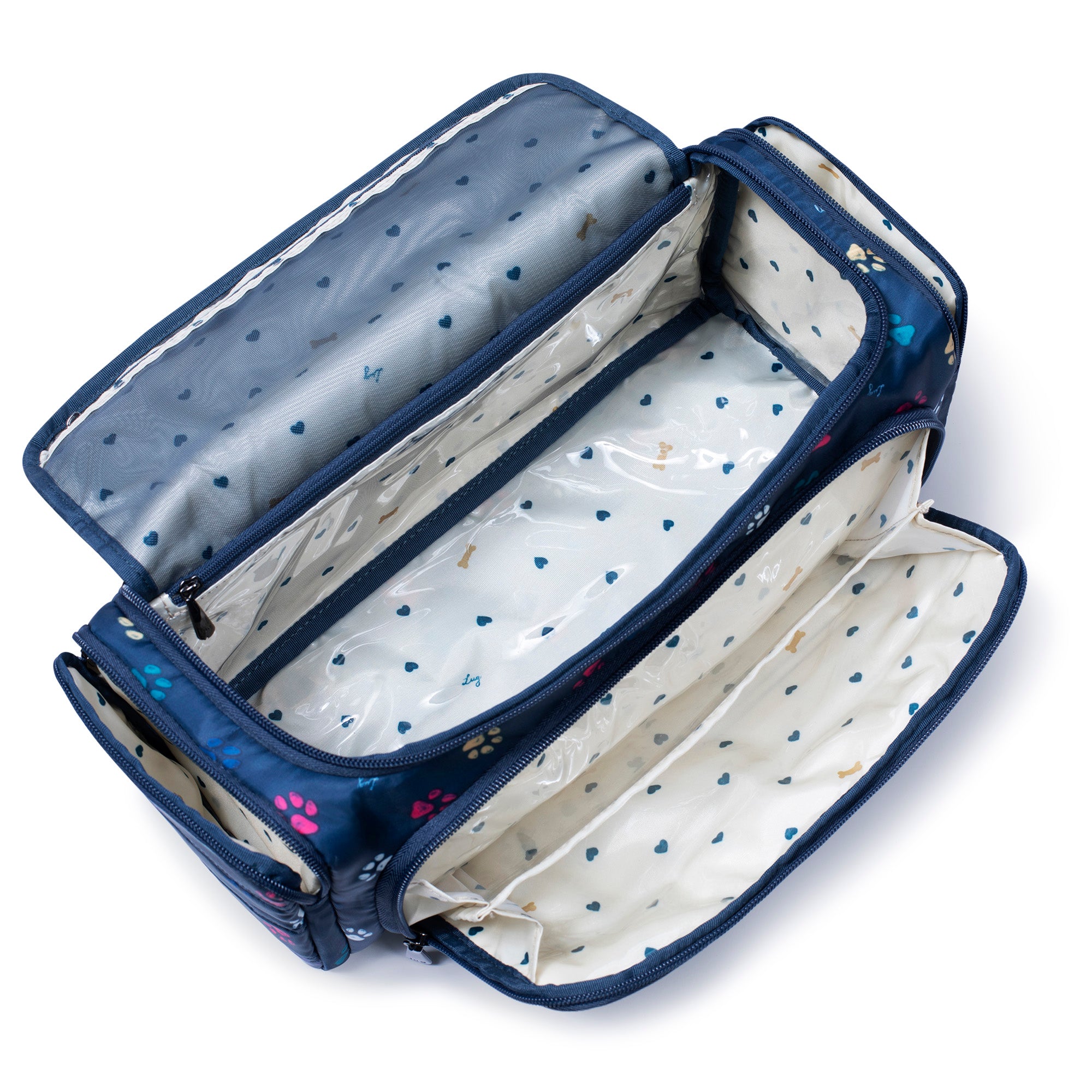 Trolley XL Cosmetic Case - PAWS NAVY - TrolleyXL_PawsNavy_05
