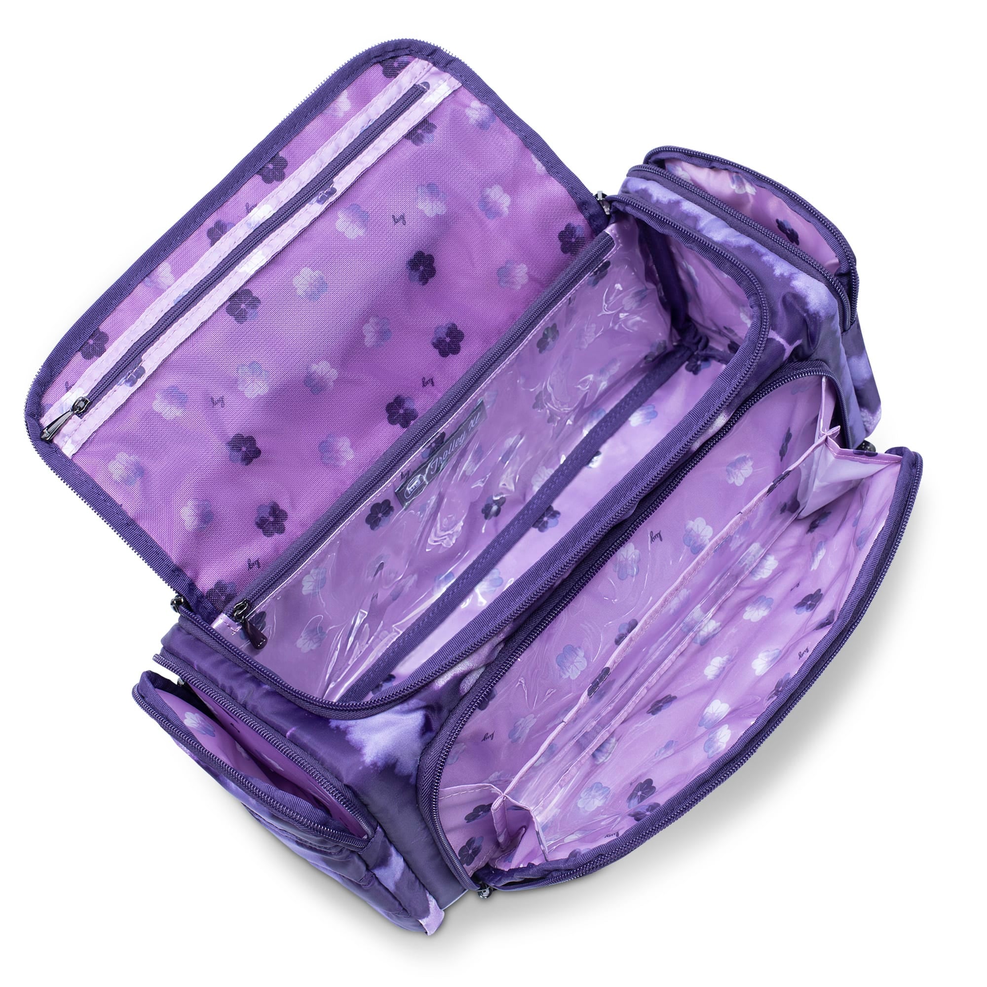 Trolley XL Cosmetic Case - SHIBORI PURPLE - TrolleyXL_ShiboriPurple_05
