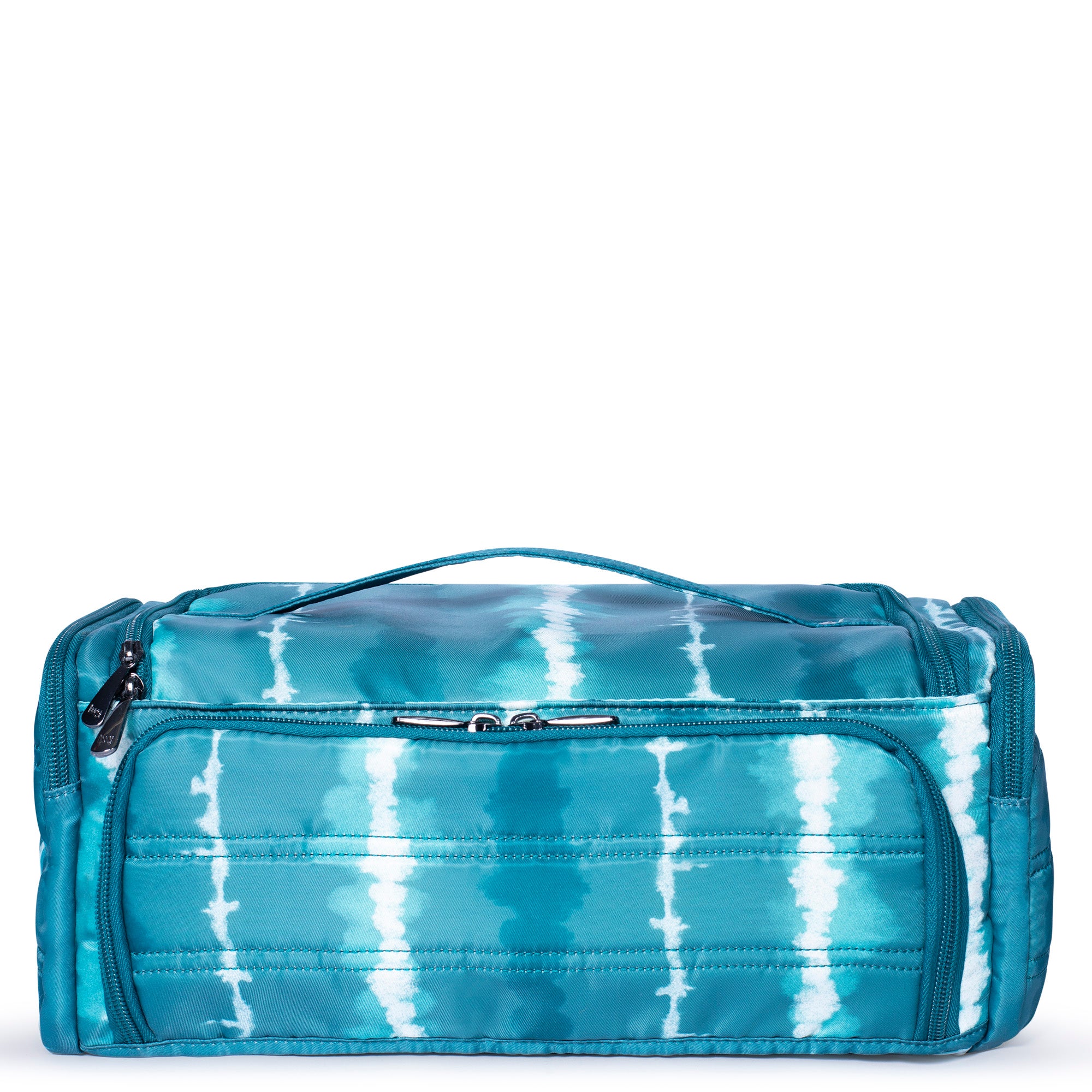 Trolley XL Cosmetic Case - SHIBORI TEAL - TrolleyXL_ShiboriSkyBlue_04
