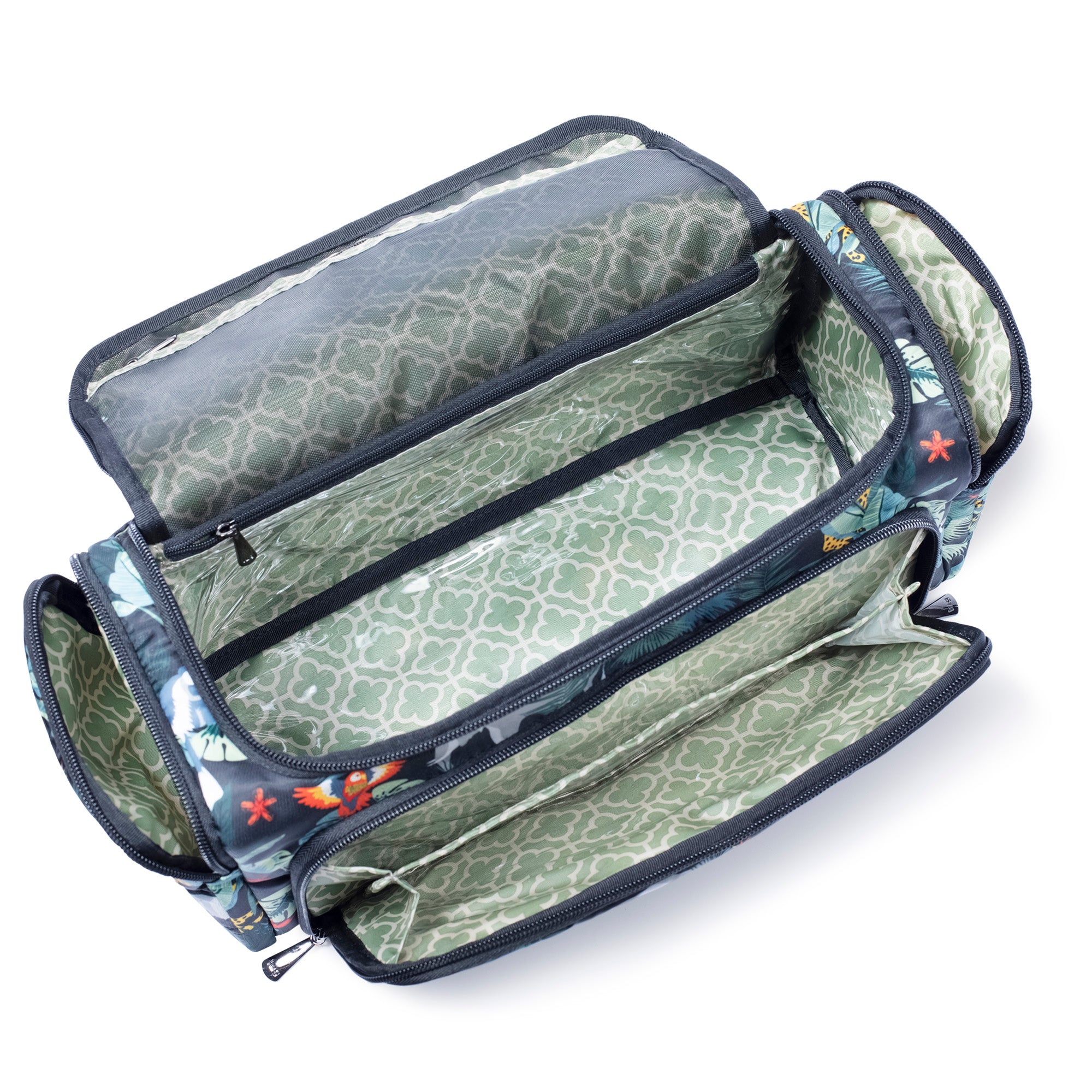 Trolley XL Cosmetic Case - WILDLIFE BLACK - TrolleyXL_WildlifeBlack_05