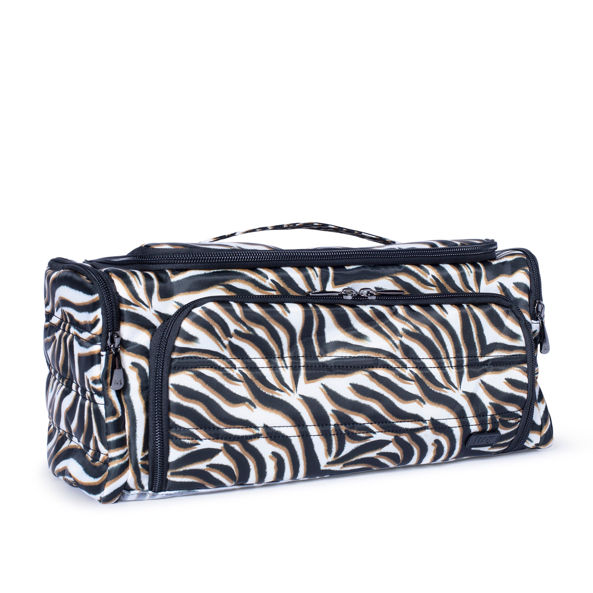 Trolley XL Cosmetic Case - ZEBRA SAND - TrolleyXL_ZebraSand_02