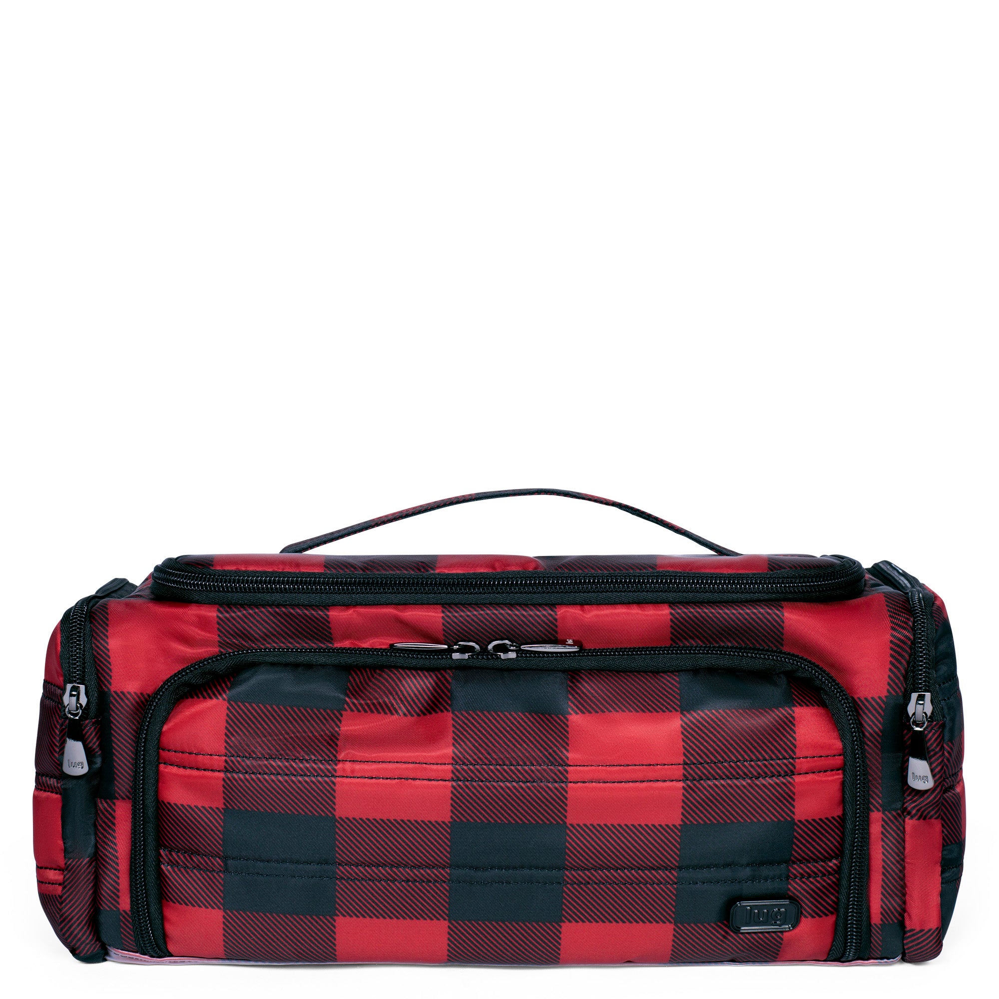 Trolley XL Cosmetic Case - BUFFALO CHECK RED - TrolleyXL_buffalocheckred_01