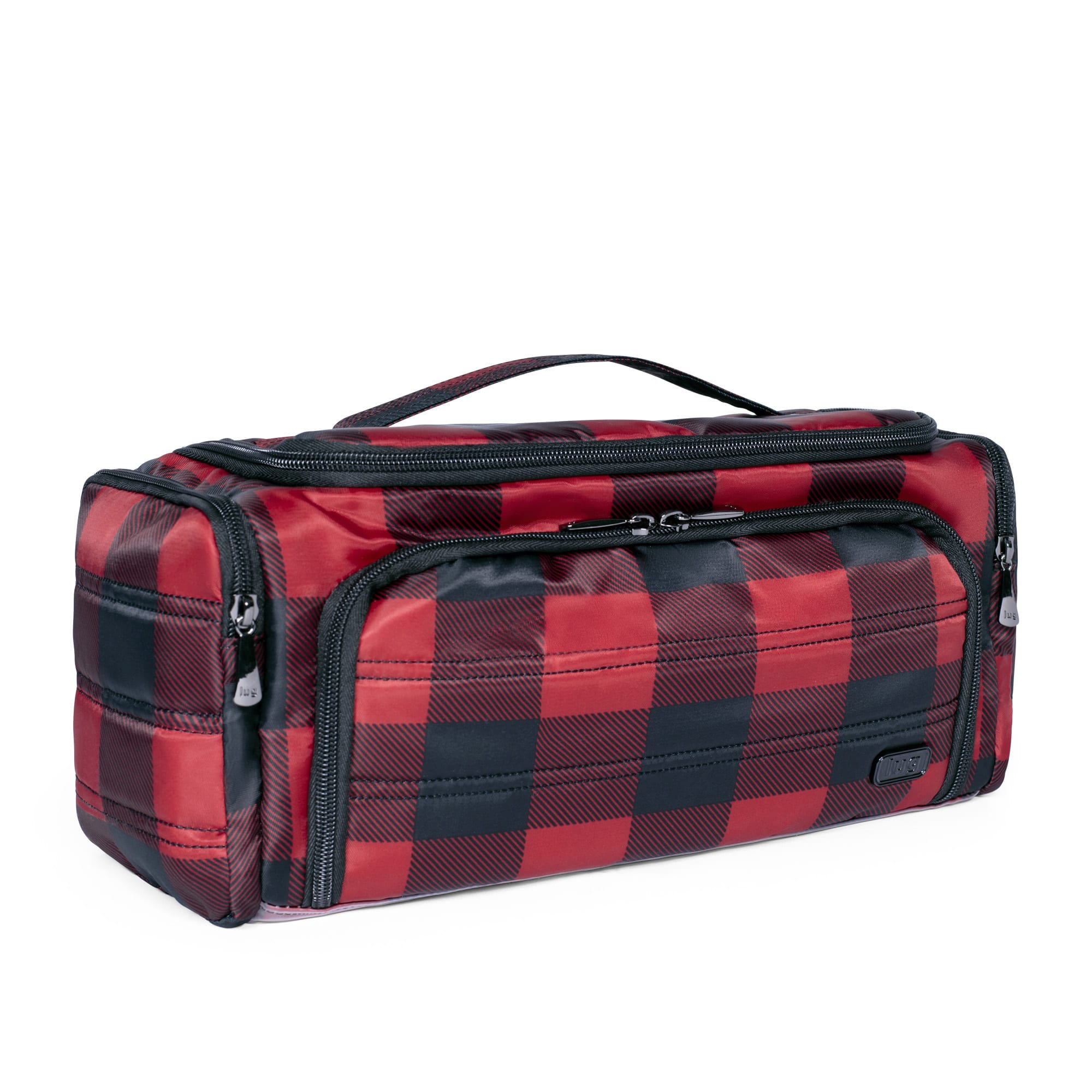 Trolley XL Cosmetic Case - BUFFALO CHECK RED - TrolleyXL_buffalocheckred_02