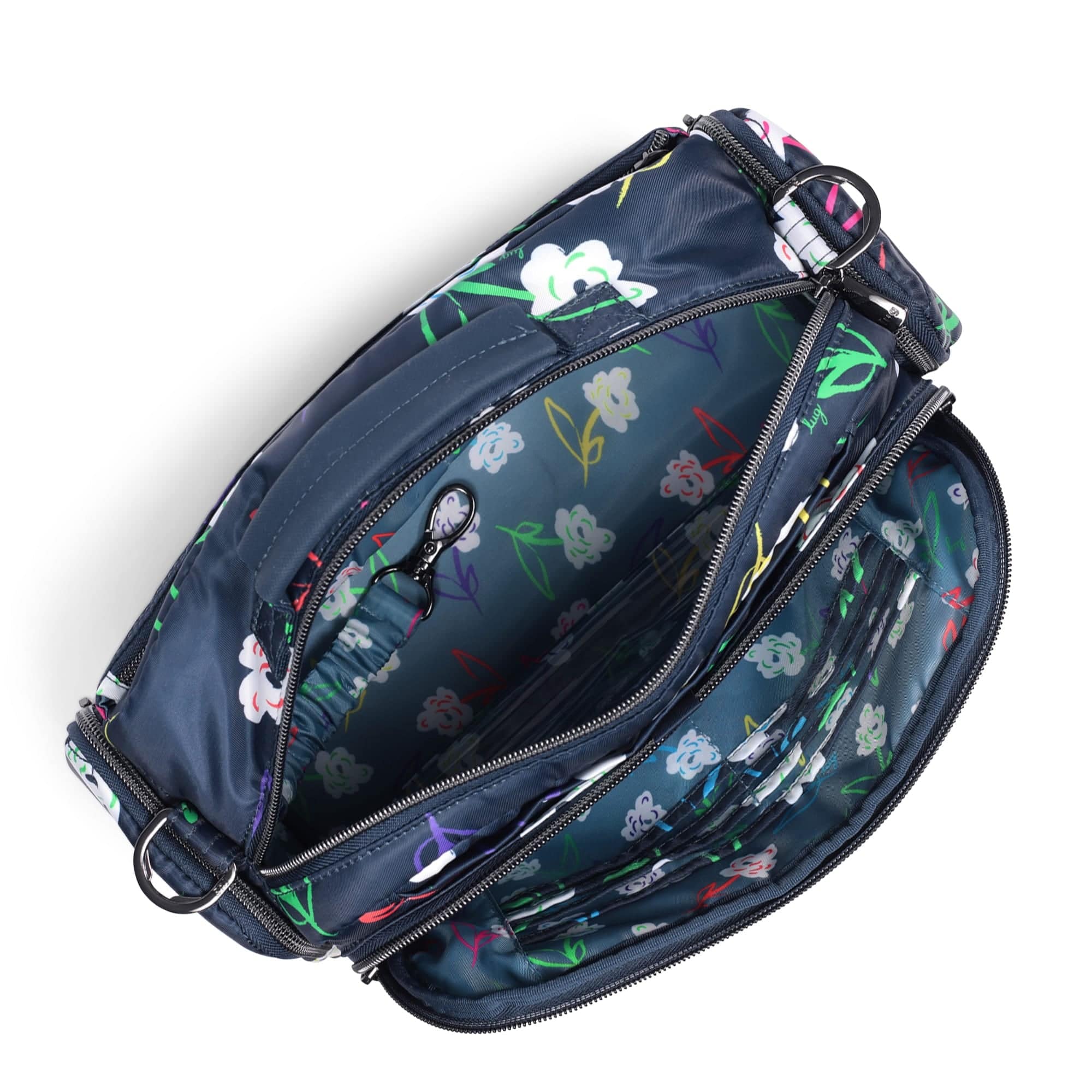 Trolley 2 Crossbody Bag - BRIGHT FLORAL - Trolley_Bright_Floral_05