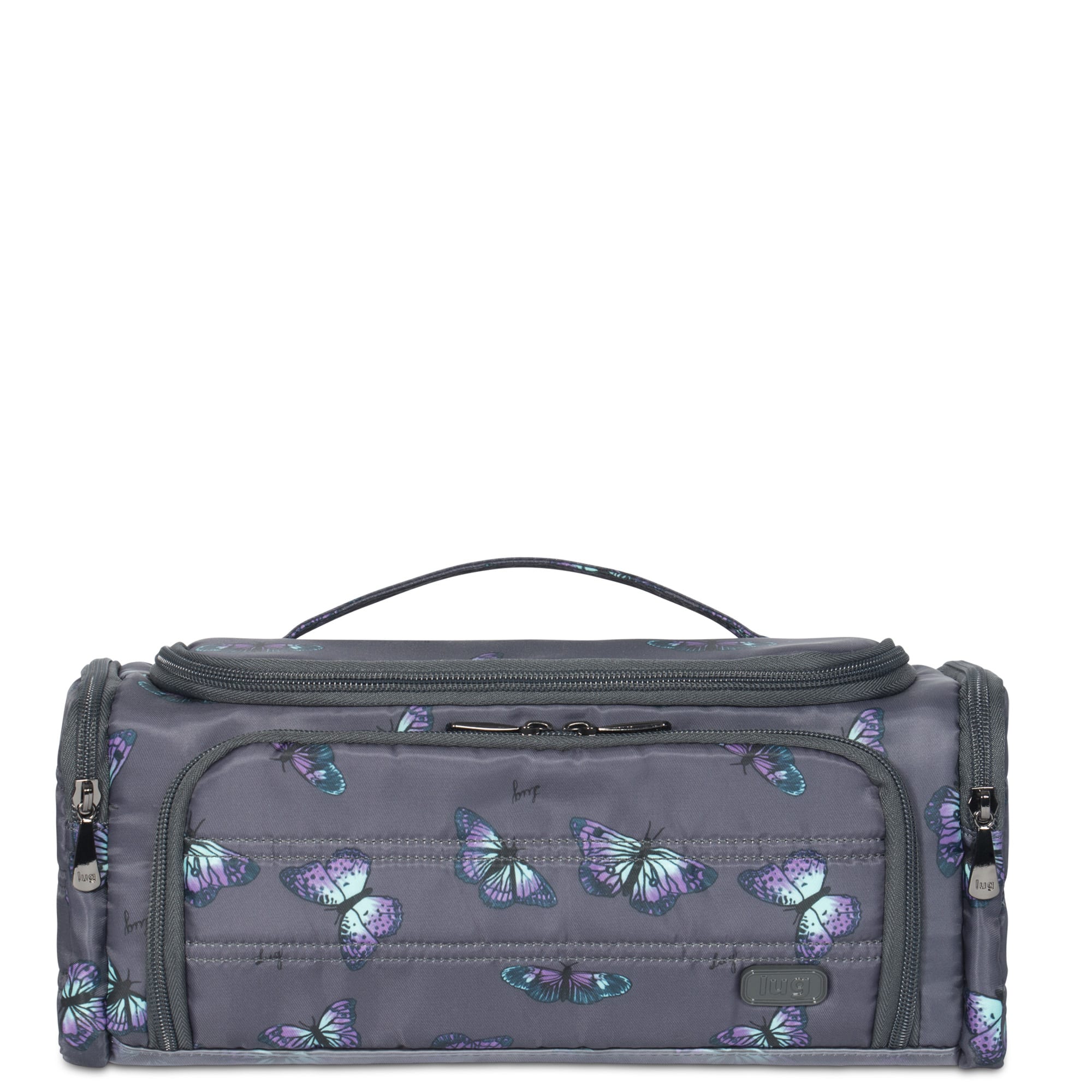 Trolley Cosmetic Case - BUTTERFLY GREY - Trolley_ButterflyGrey_01