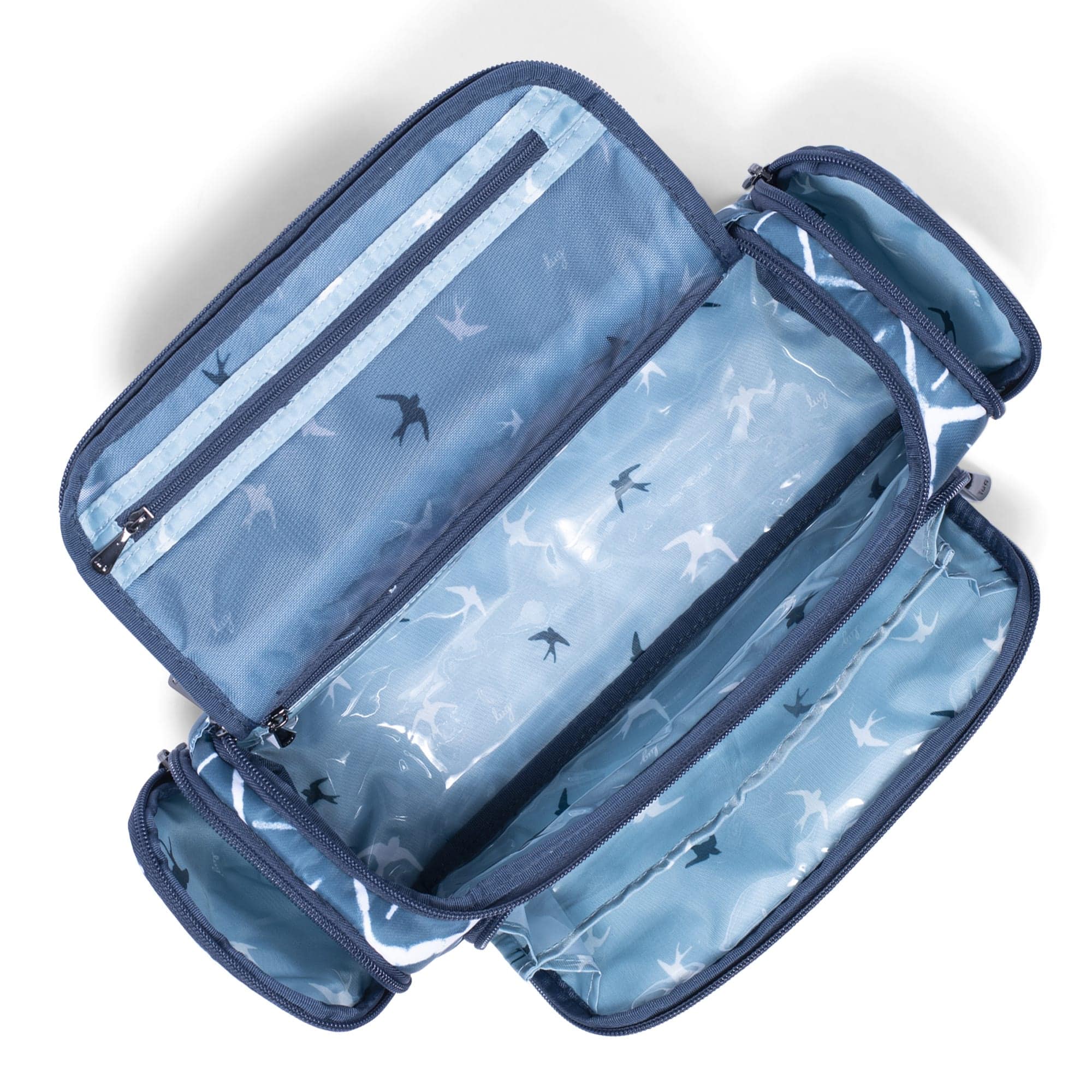 Trolley Cosmetic Case - DIAMOND NAVY - Trolley_DiamondNavy_06