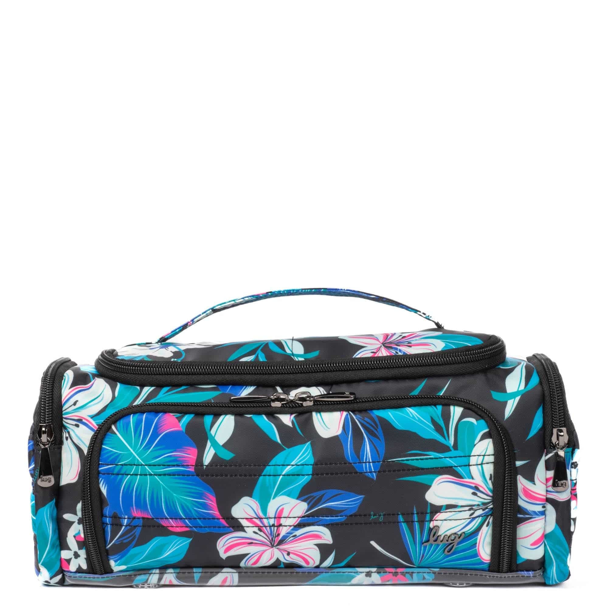 Trolley Cosmetic Case - HIBISCUS MULTI 2 - Trolley_HibiscusMulti_01