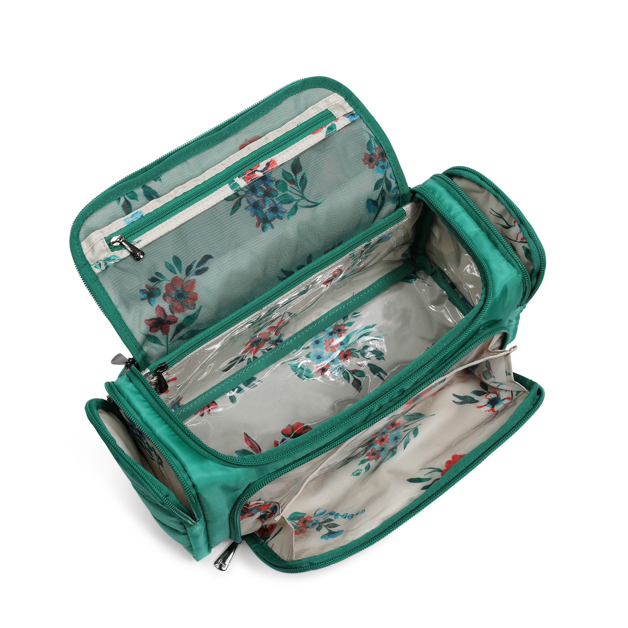 Trolley Cosmetic Case - KELLY GREEN - Trolley_KellyGreen_05