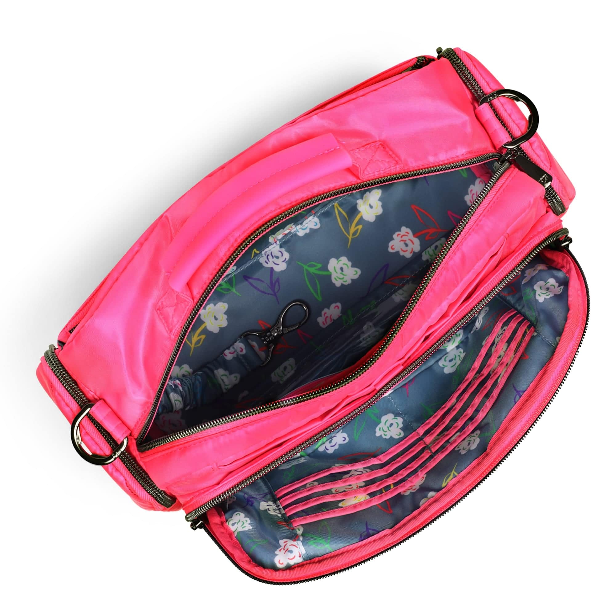 Trolley 2 Crossbody Bag - MAGENTA - Trolley_Magenta_05