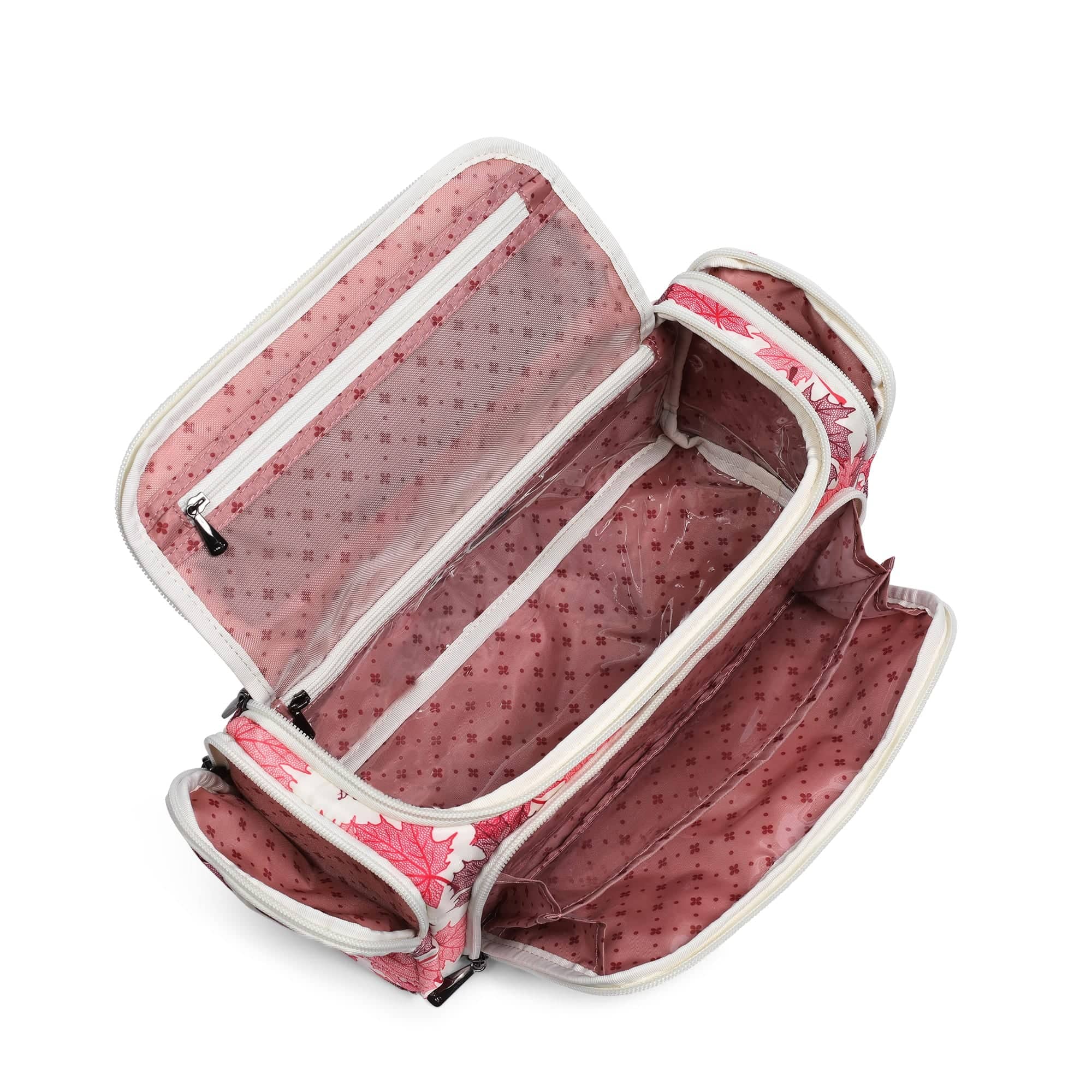 Trolley Cosmetic Case - MAPLES CREAM - Trolley_MaplesCream_05