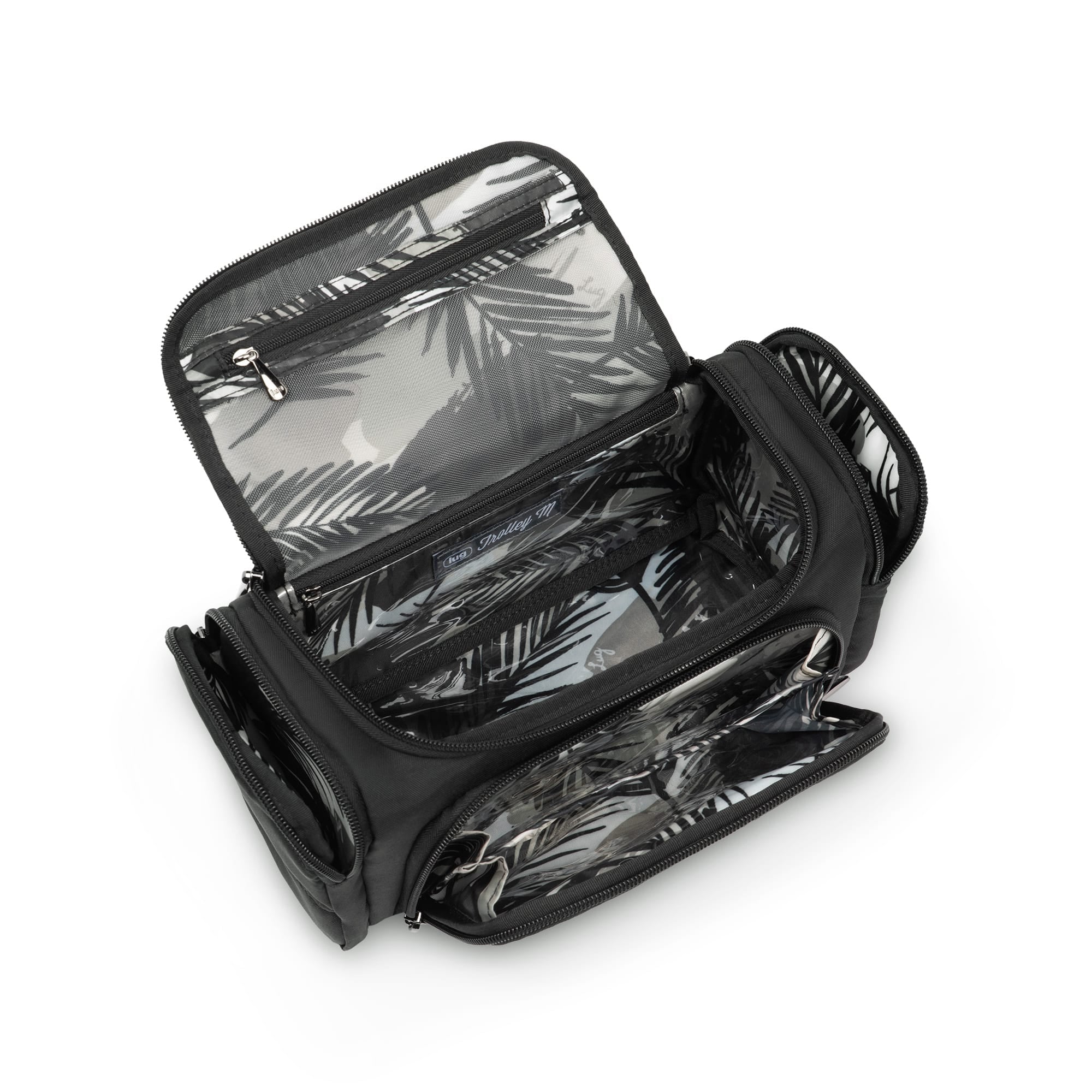 Trolley Medium Cosmetic Case - BRUSHED BLACK - Trolley_Medium_Brushed_Black_05