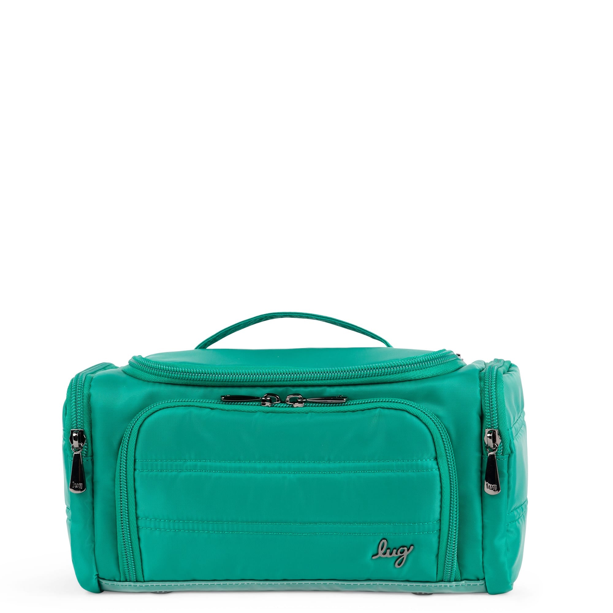 Trolley Medium Cosmetic Case - KELLY GREEN - Trolley_Medium_Kelly_Green_01