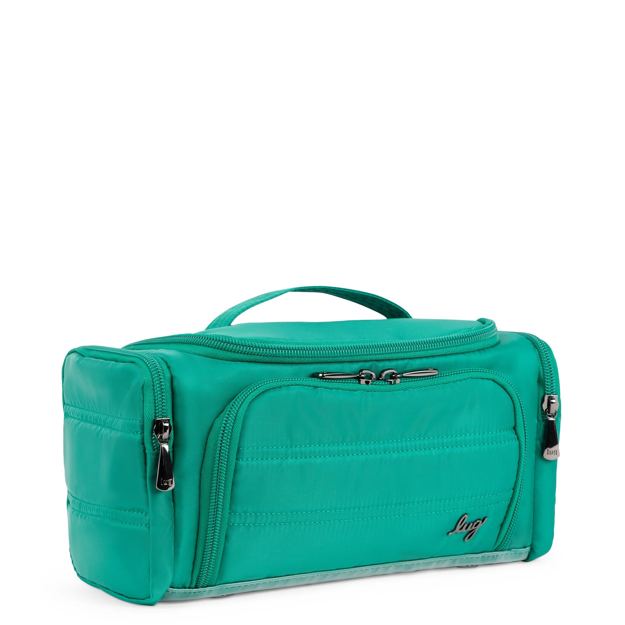 Trolley Medium Cosmetic Case - KELLY GREEN - Trolley_Medium_Kelly_Green_02