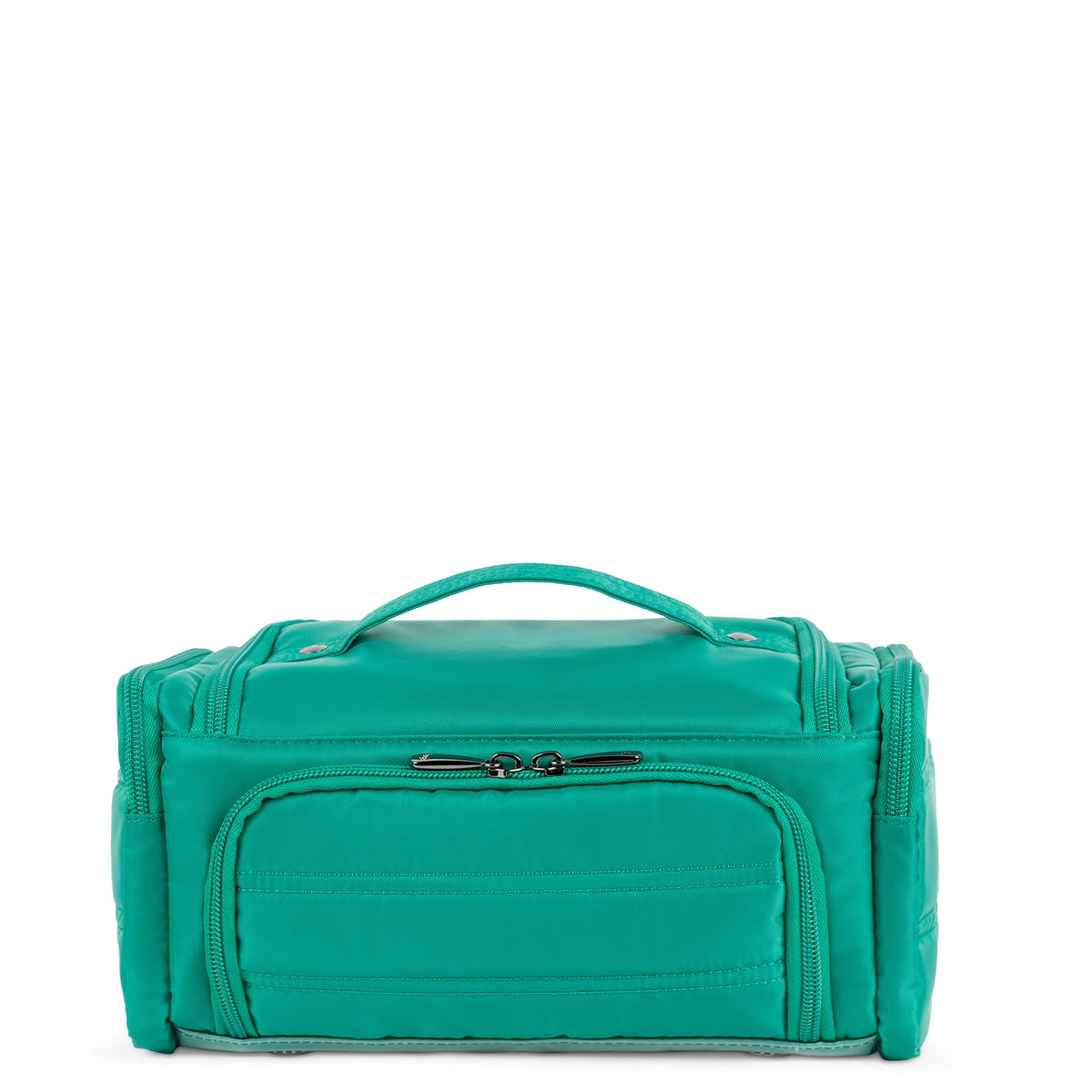 Trolley Medium Cosmetic Case - KELLY GREEN - Trolley_Medium_Kelly_Green_04