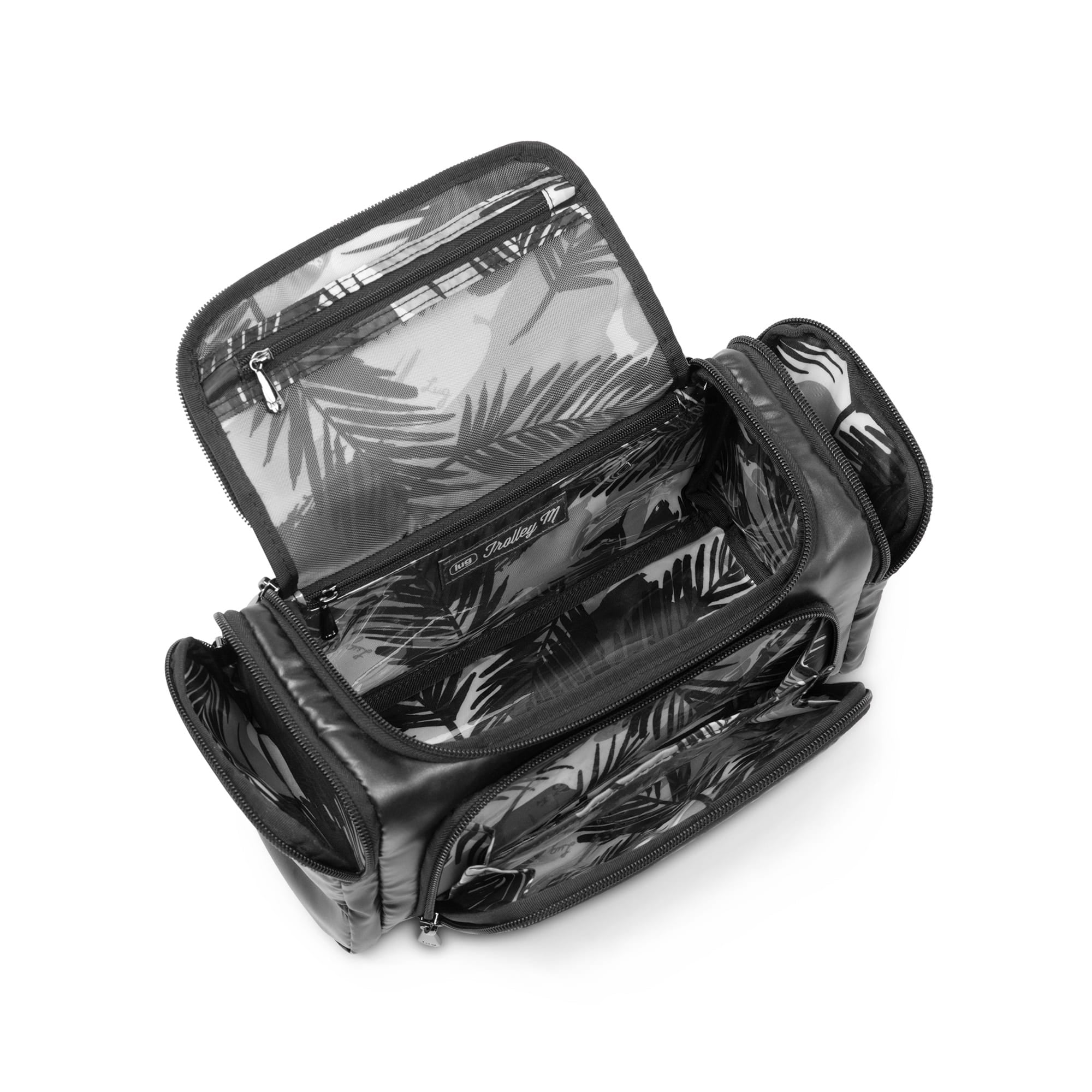 Trolley Medium Cosmetic Case - METALLIC BLACK - Trolley_Medium_Metallic_Black_05