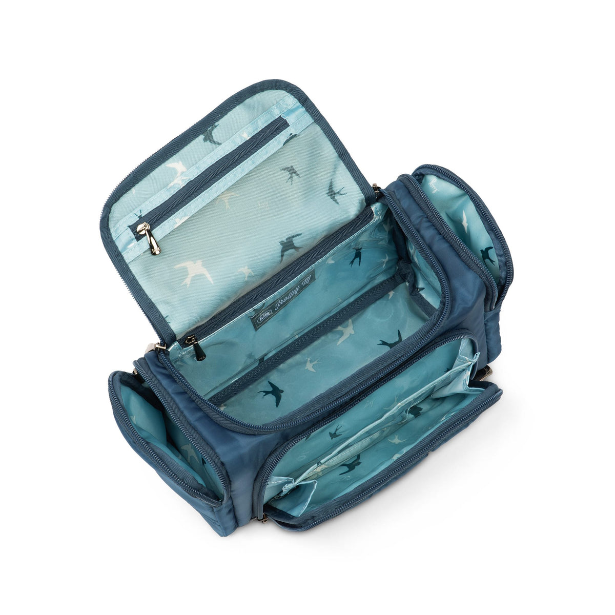 Trolley Medium Cosmetic Case - NAVY BLUE - Trolley_Medium_Navy_Blue_05