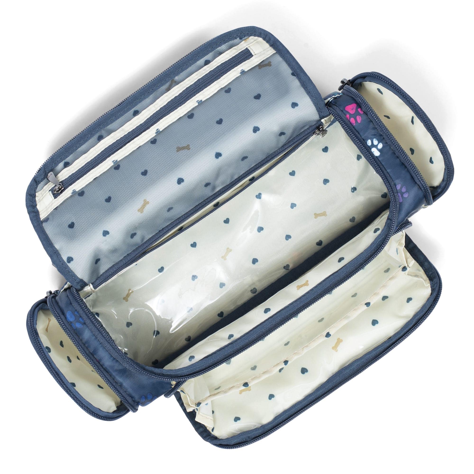 Trolley Cosmetic Case - PAWS NAVY - Trolley_PawsNavy_06