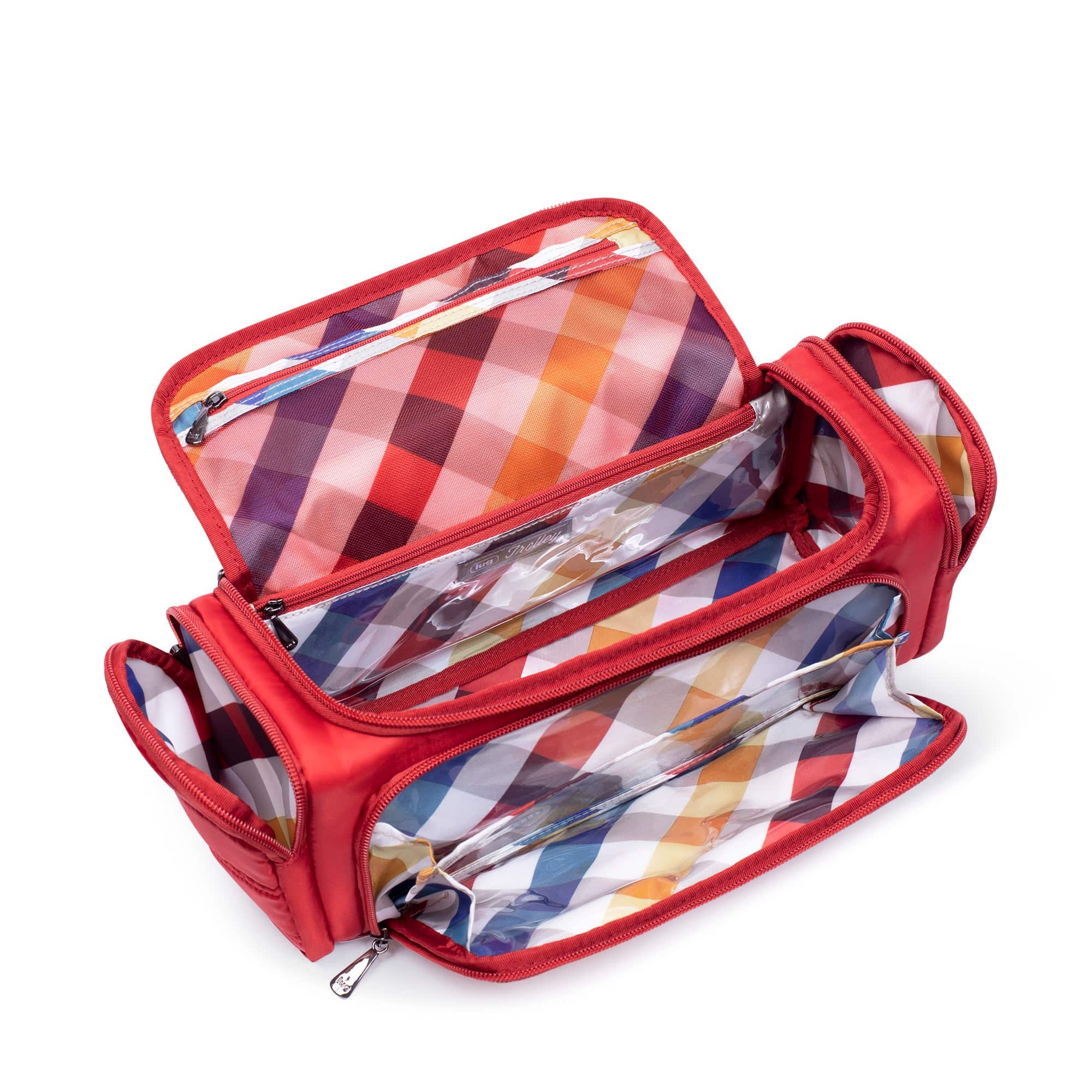Trolley Cosmetic Case - POPPY RED - Trolley_Poppy-Red_05