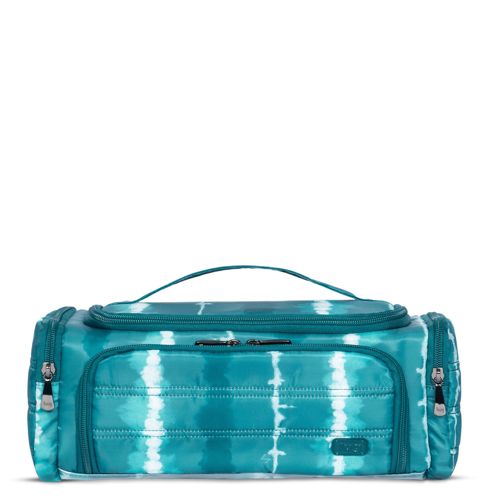 Trolley Cosmetic Case - SHIBORI TEAL - Trolley_ShiboriTeal_01