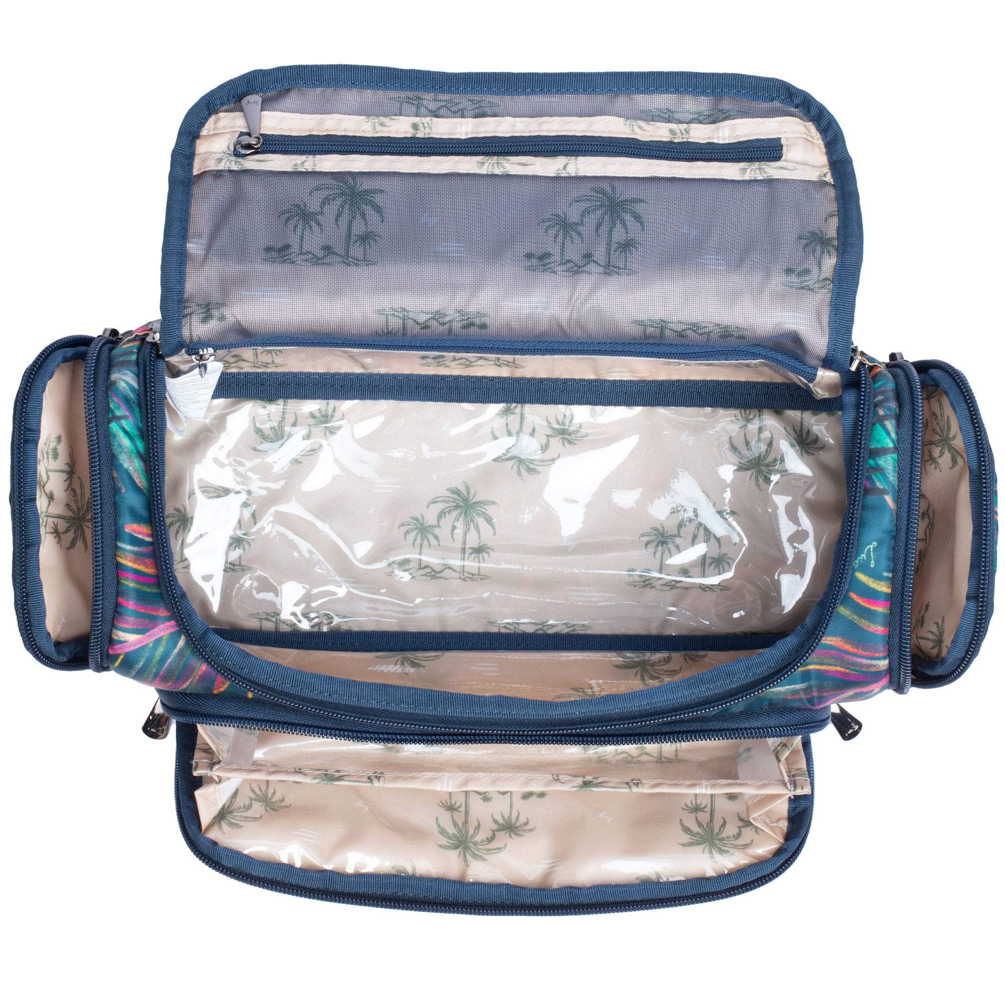 Trolley Cosmetic Case - TROPICAL MULTI - Trolley_TropicalMulti_05