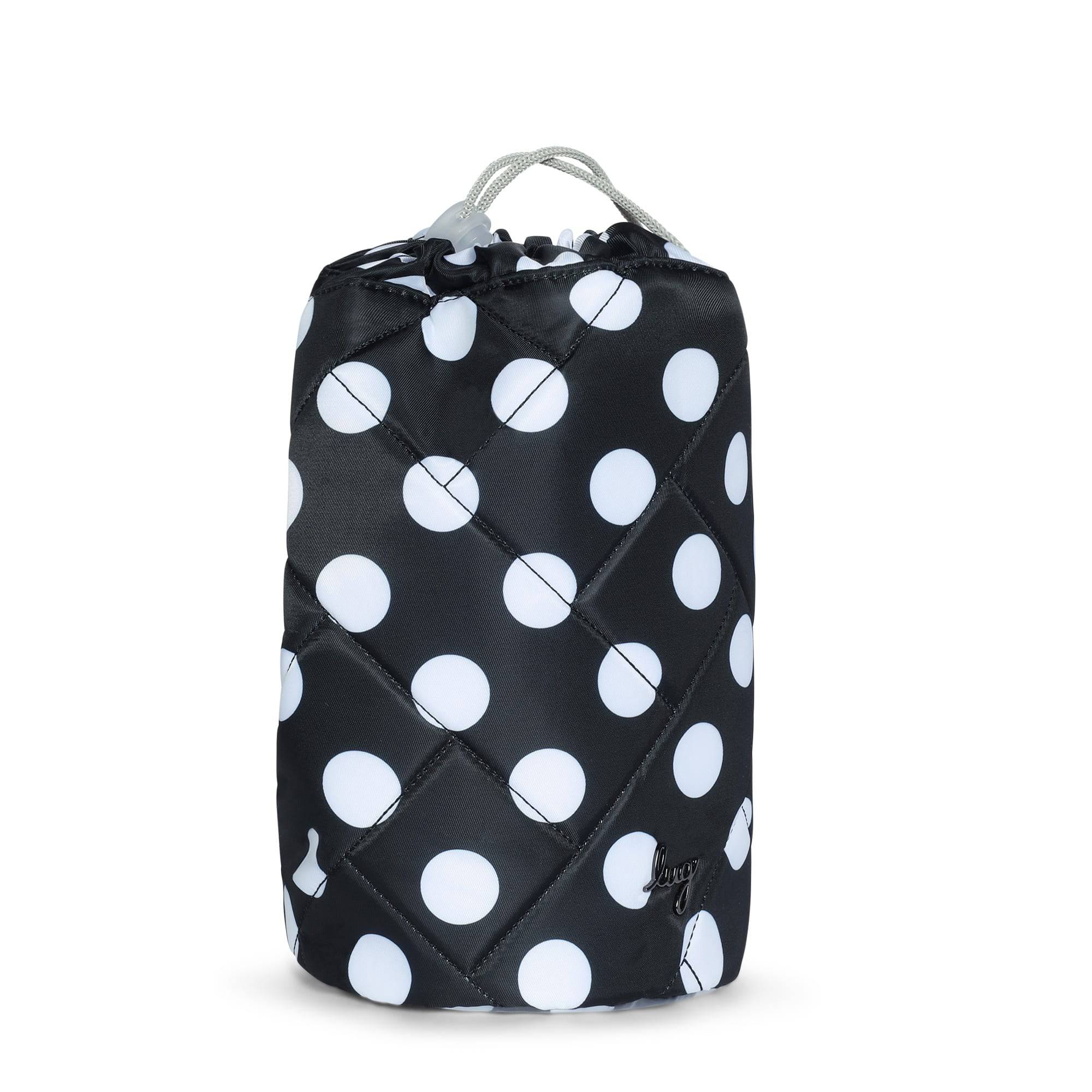 Tumbler Storage Pouch - BLACK LARGE DOT - TumblerPouch_BlackLargeDot_02