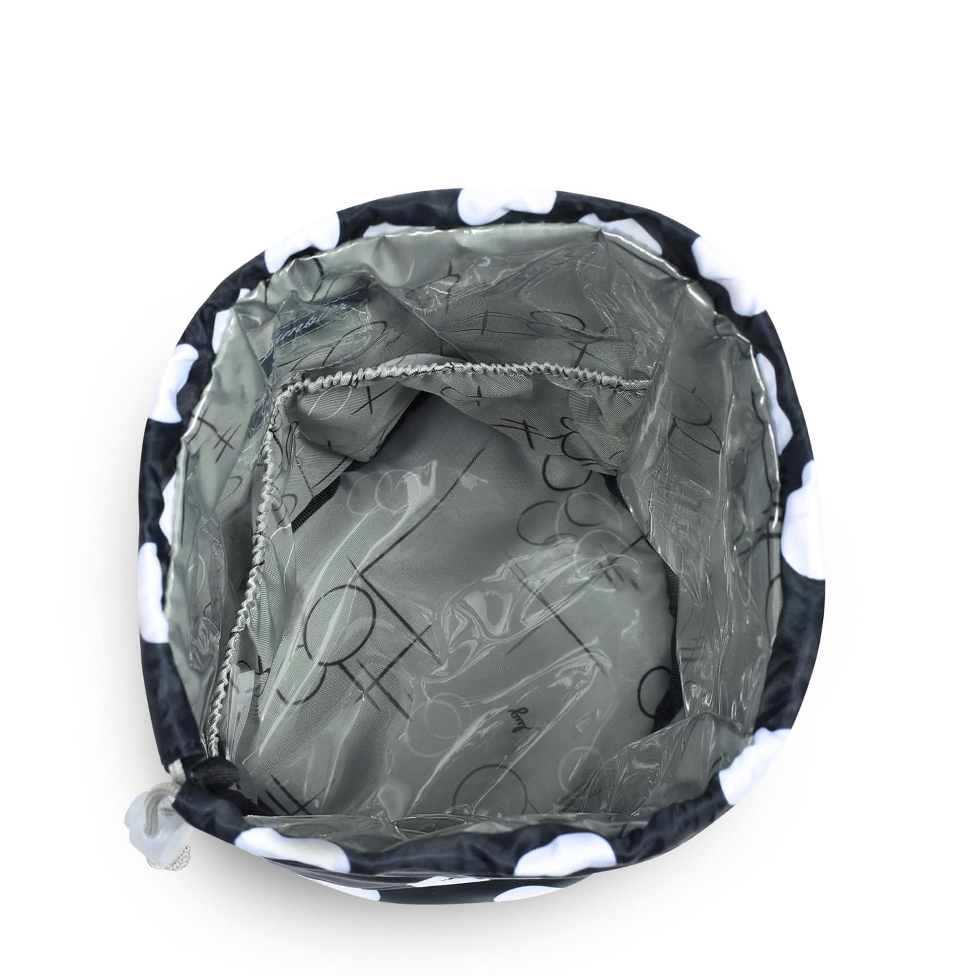 Tumbler Storage Pouch - BLACK LARGE DOT - TumblerPouch_BlackLargeDot_05