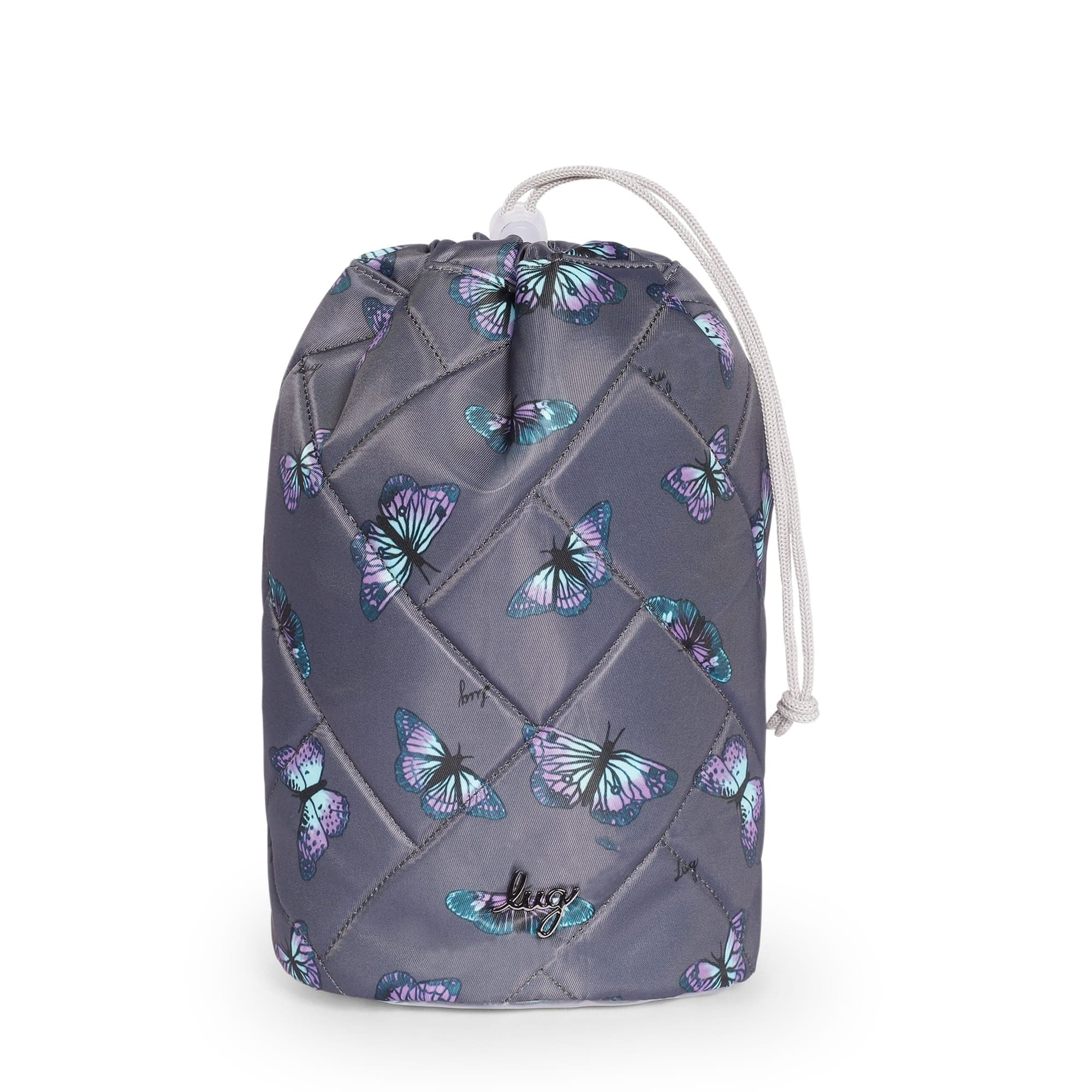 Tumbler Storage Pouch - BUTTERFLY GREY - TumblerPouch_Butterfley_Grey_01