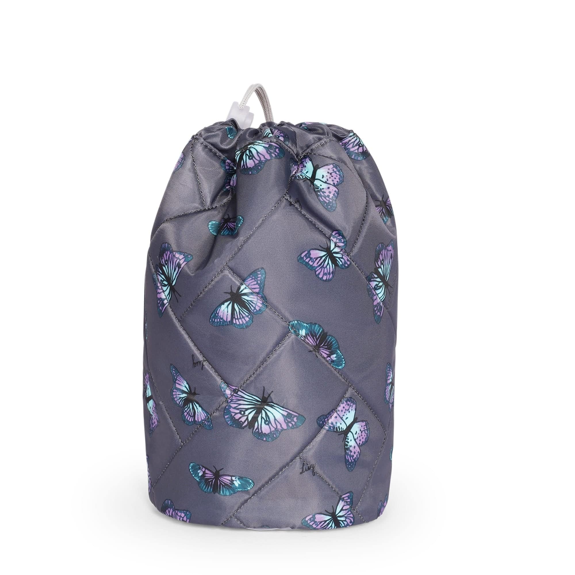 Tumbler Storage Pouch - BUTTERFLY GREY - TumblerPouch_Butterfley_Grey_03