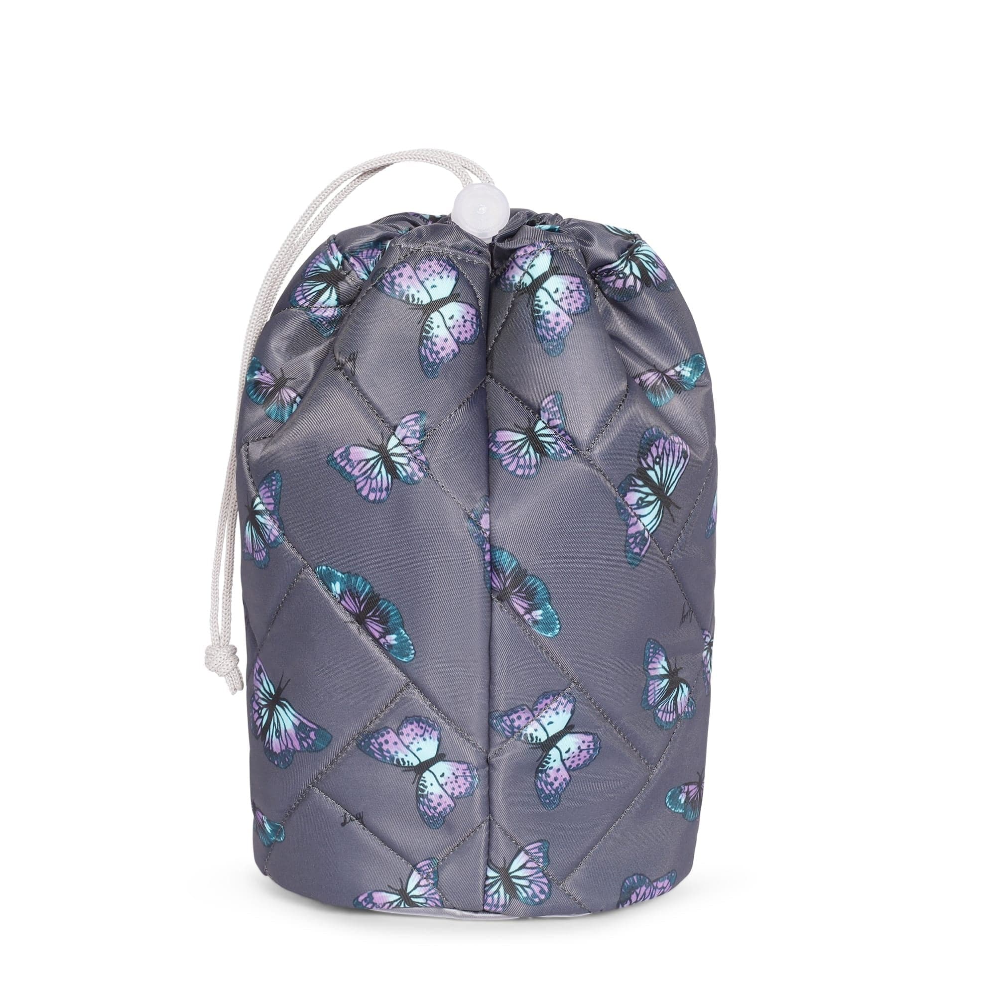 Tumbler Storage Pouch - BUTTERFLY GREY - TumblerPouch_Butterfley_Grey_04