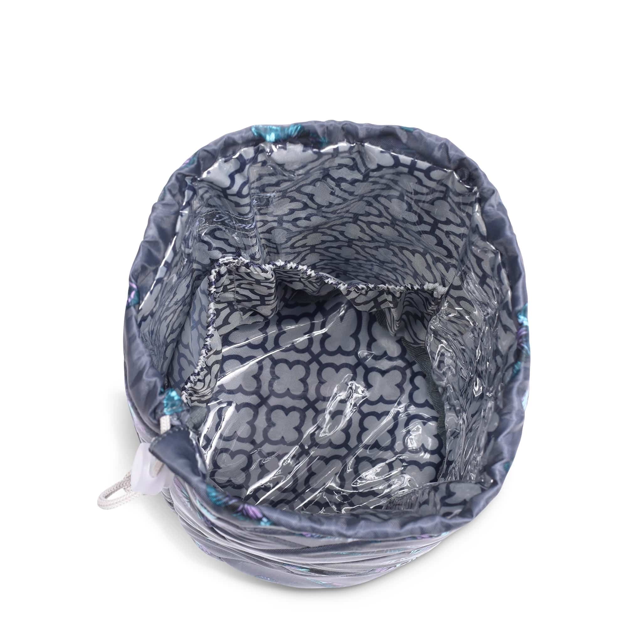 Tumbler Storage Pouch - BUTTERFLY GREY - TumblerPouch_ButterflyGrey_05