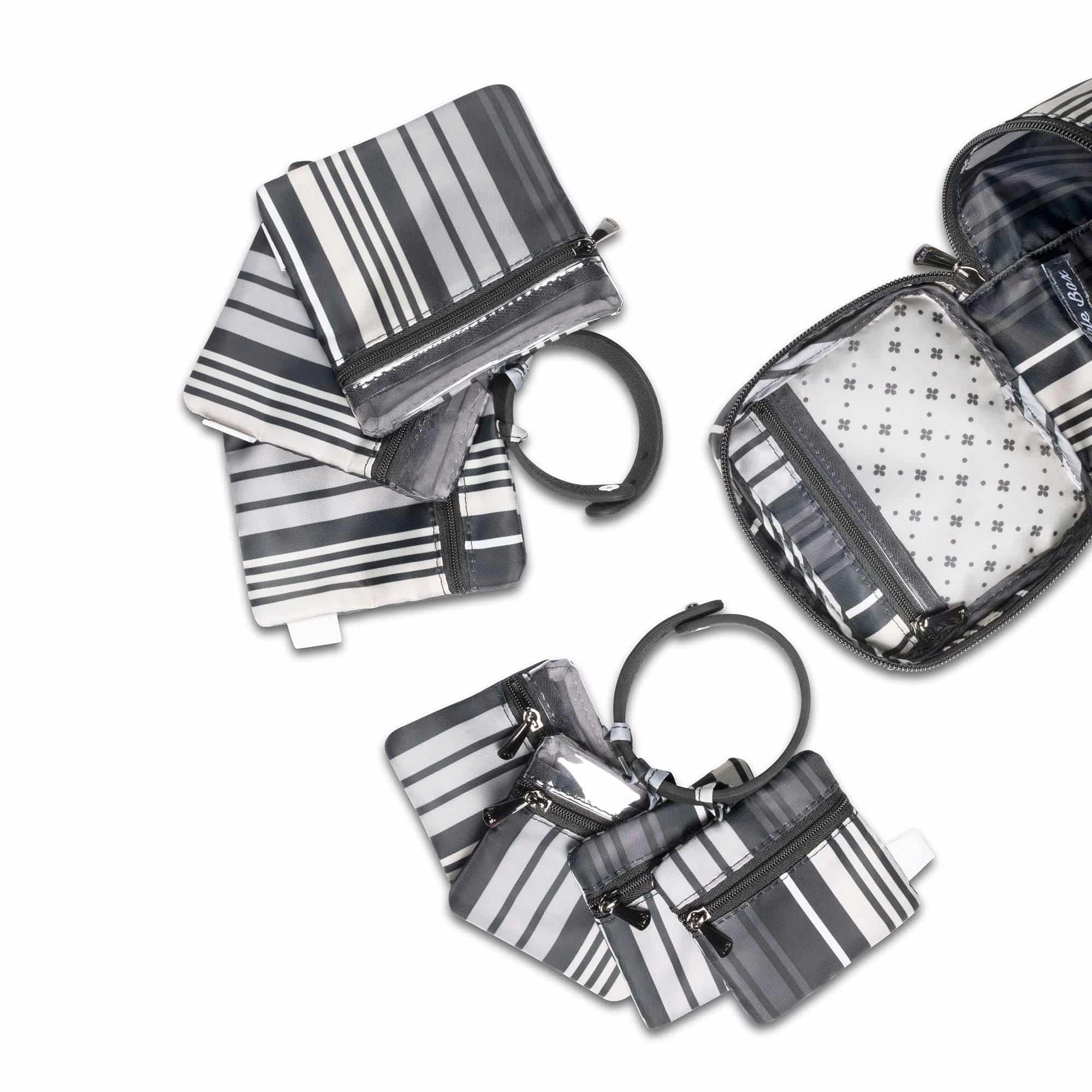 Twinkle Jewelry Box Organizer - LOVE STRIPE BLACK - TwinkleBox_Love_Stripe_Black_05