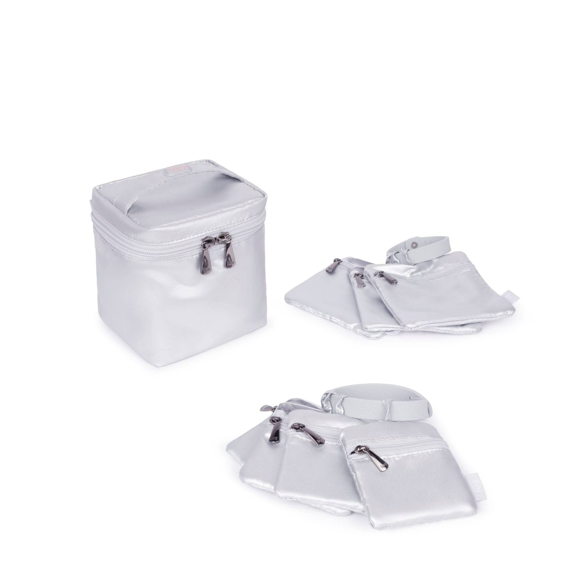 Twinkle Jewelry Box Organizer - METALLIC SILVER - TwinkleBox_Metallic_Silver_03