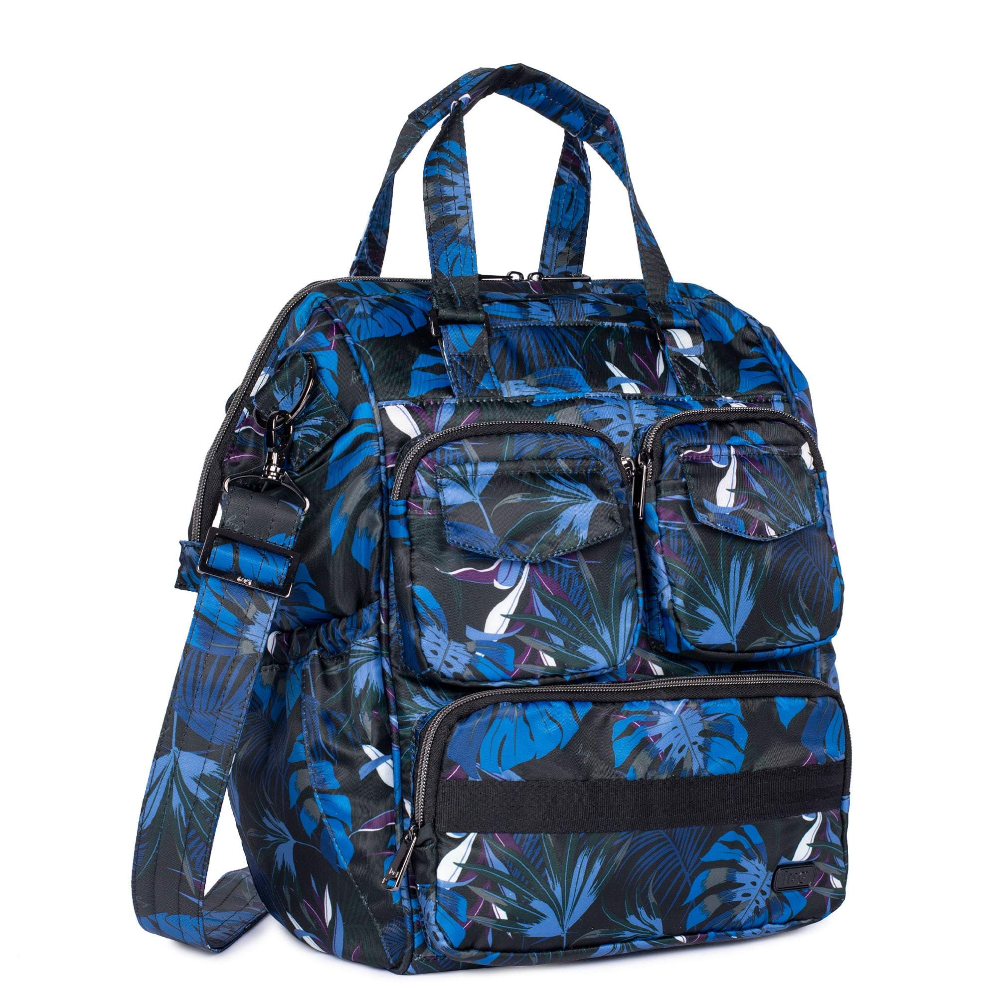 Via 2 Convertible Tote Bag - BOTANICAL BLACK - Via2_BotanicalBlack_02_d90ef3ca-67f2-4ec1-af29-e6af7e669e0d