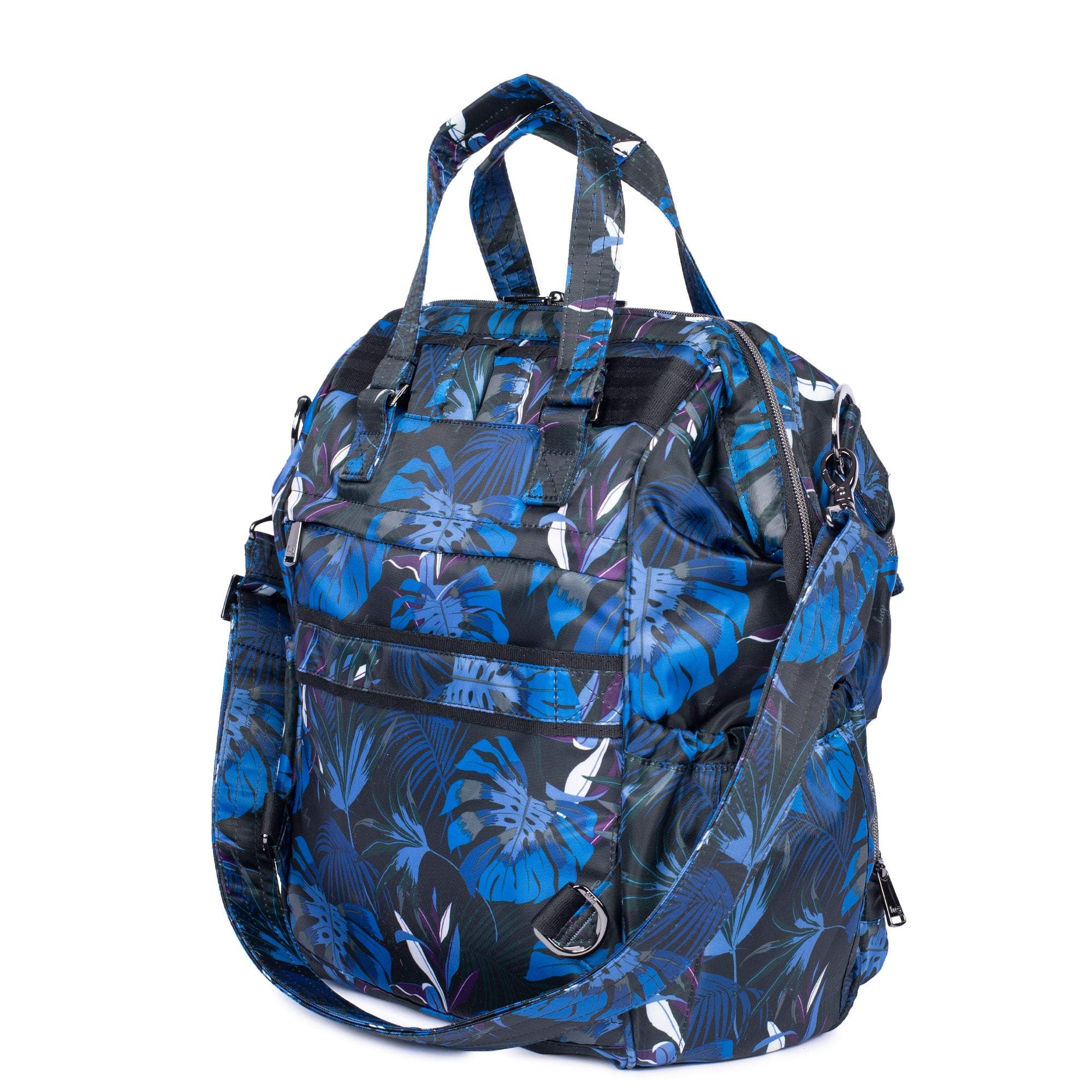 Via 2 Convertible Tote Bag - BOTANICAL BLACK - Via2_BotanicalBlack_04b_1ac8c075-5195-4df4-b94f-51d93cd512b2