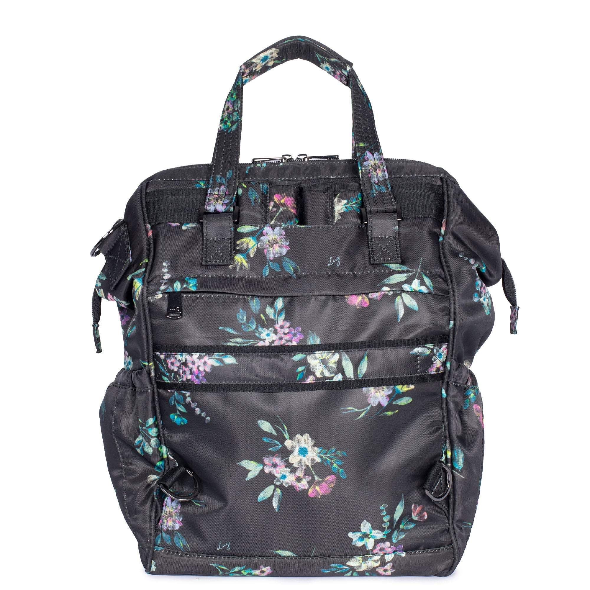 Via 2 Convertible Tote Bag - BOUQUET BLACK - Via2_BouquetBlack_04_ebdc3e5e-3a68-4dca-badc-5c9771ffa02d