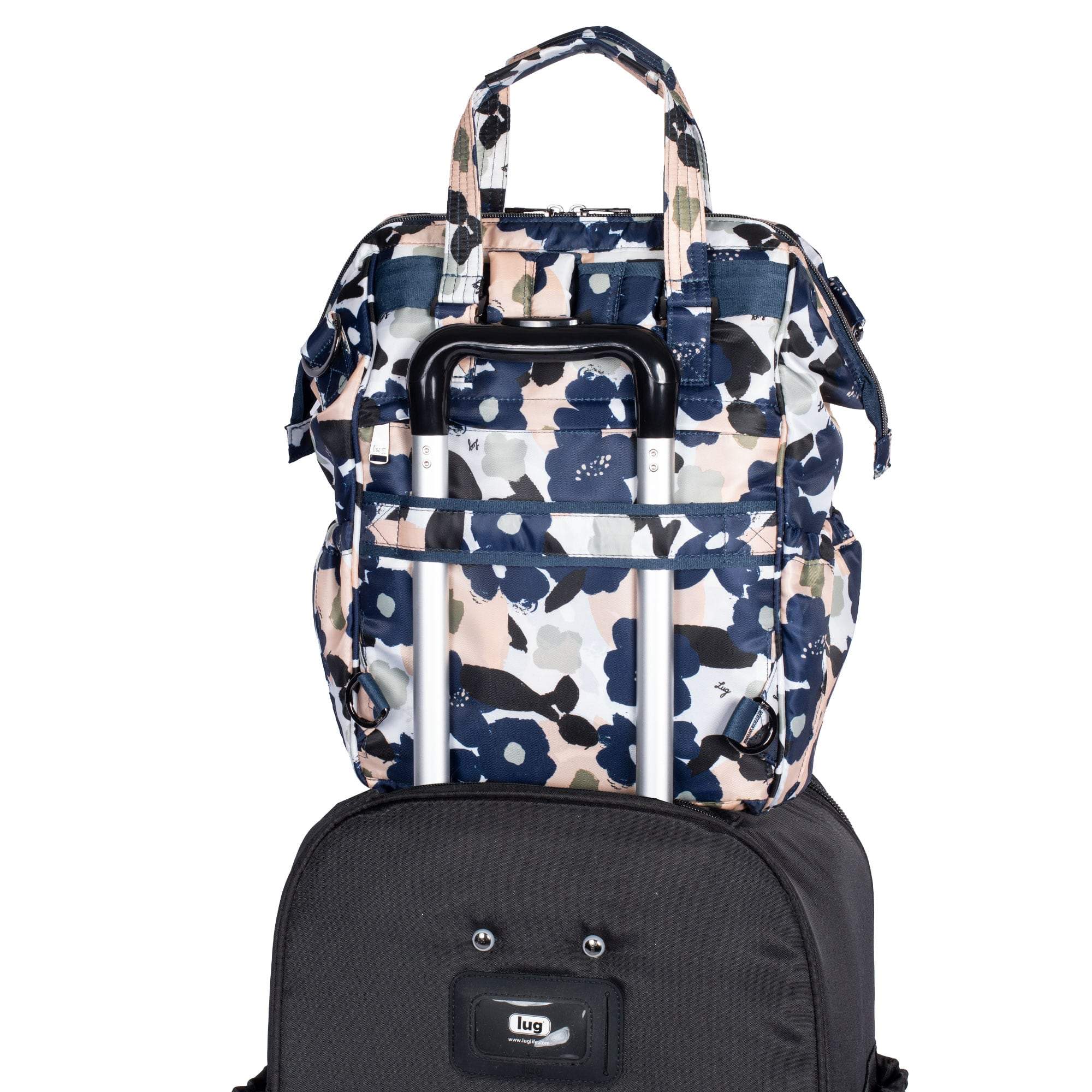 Via 2 Convertible Tote Bag - FLORAL MULTI - Via2_FloralMulti_06_1072cc2d-7f9e-4d39-90a0-b940347d44fb