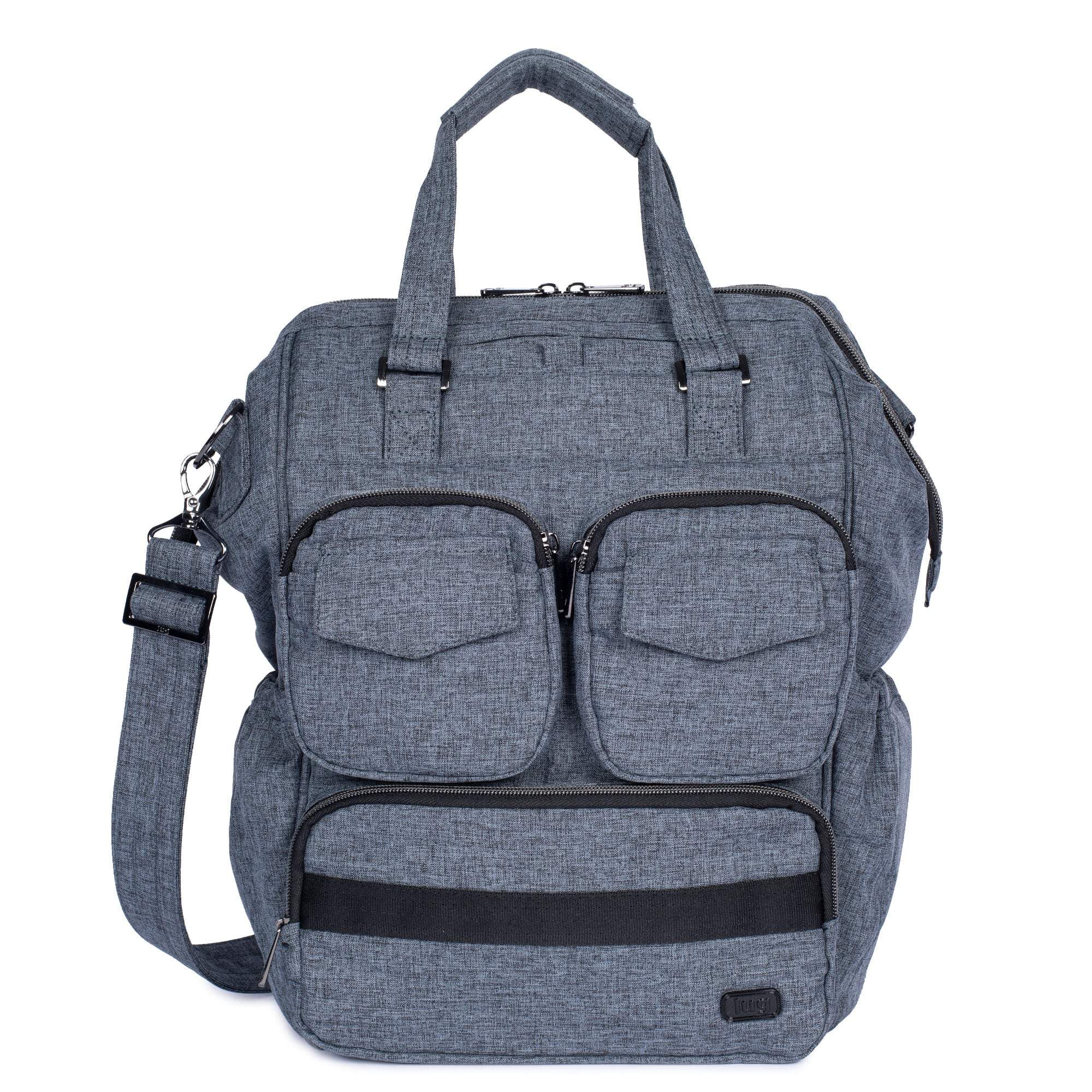 Via 2 Convertible Tote Bag - HEATHER GREY - Via2_HeatherGrey_01_a38d1b41-dfc6-4f05-b394-c1cfadbfda8c