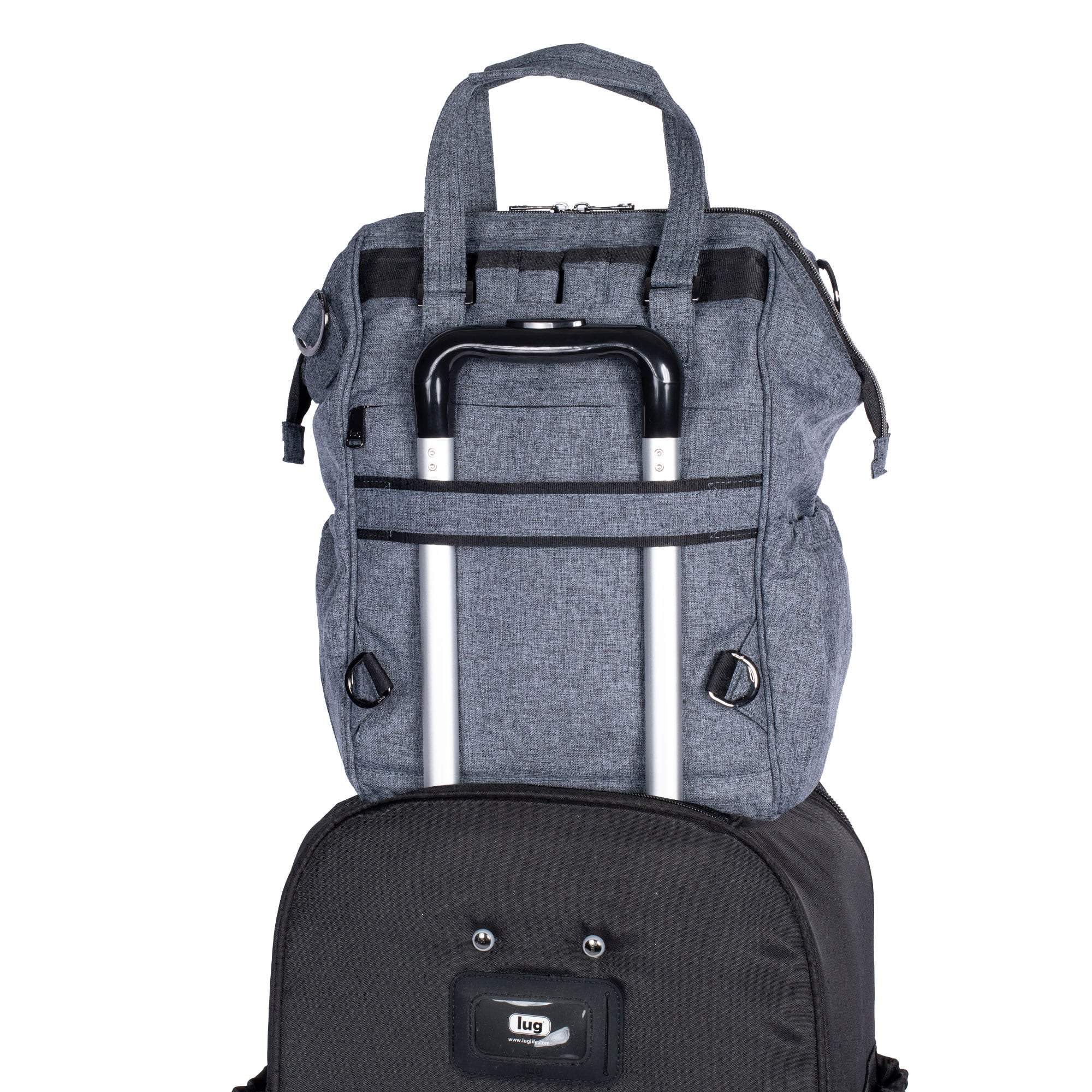 Via 2 Convertible Tote Bag - HEATHER GREY - Via2_HeatherGrey_06_6f27d157-b10e-4744-9a08-a7bb437a4242