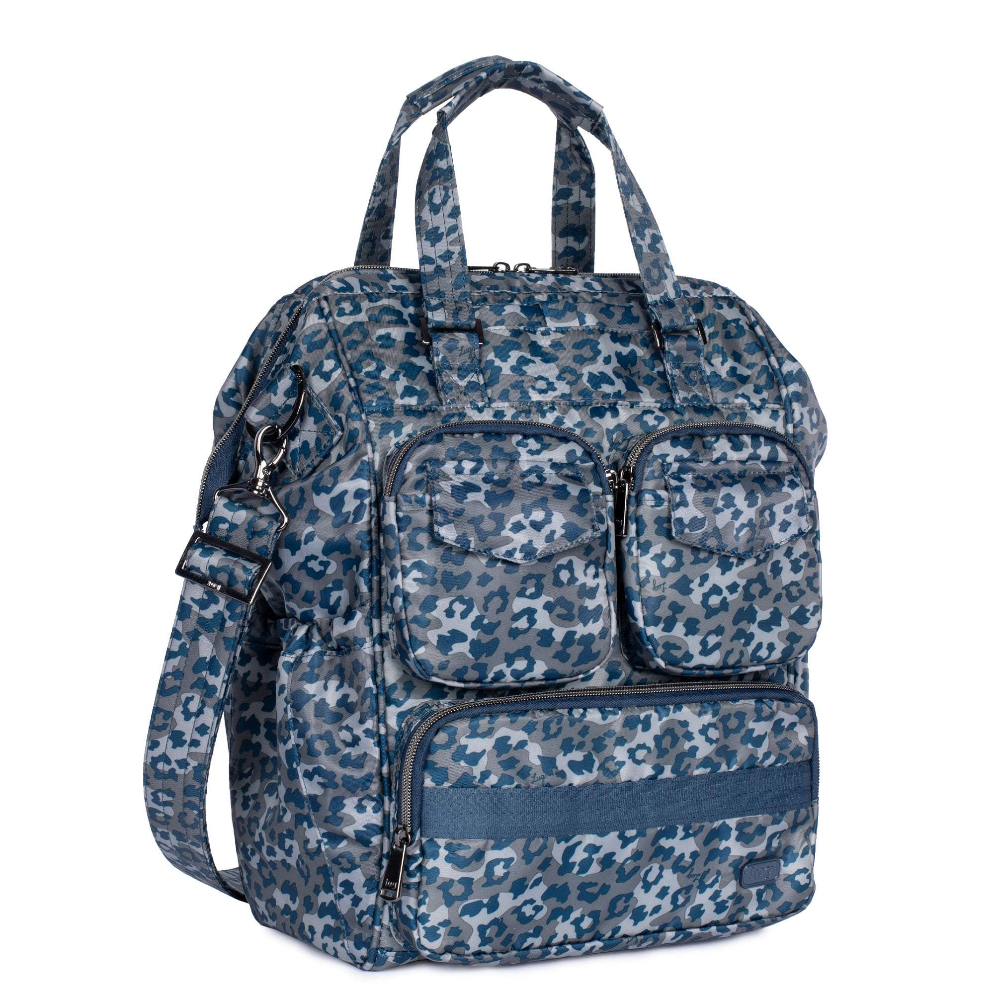 Via 2 Convertible Tote Bag - LEOPARD NAVY - Via2_LeopardNavy_02_b28ed692-bdab-4d13-940c-c149b875c0bf