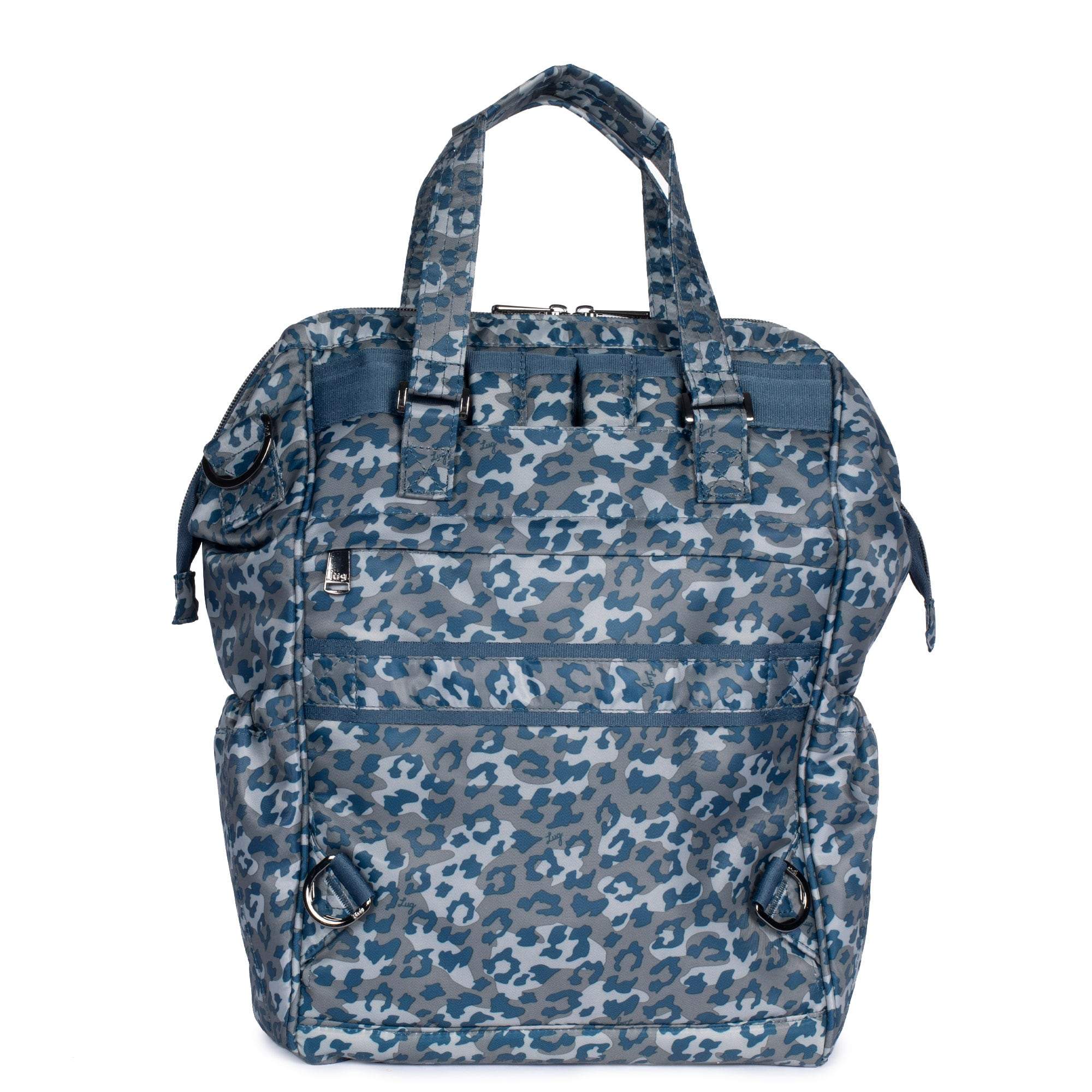 Via 2 Convertible Tote Bag - LEOPARD NAVY - Via2_LeopardNavy_04_0f0e59ac-461a-4d1e-9521-6b8577a98409