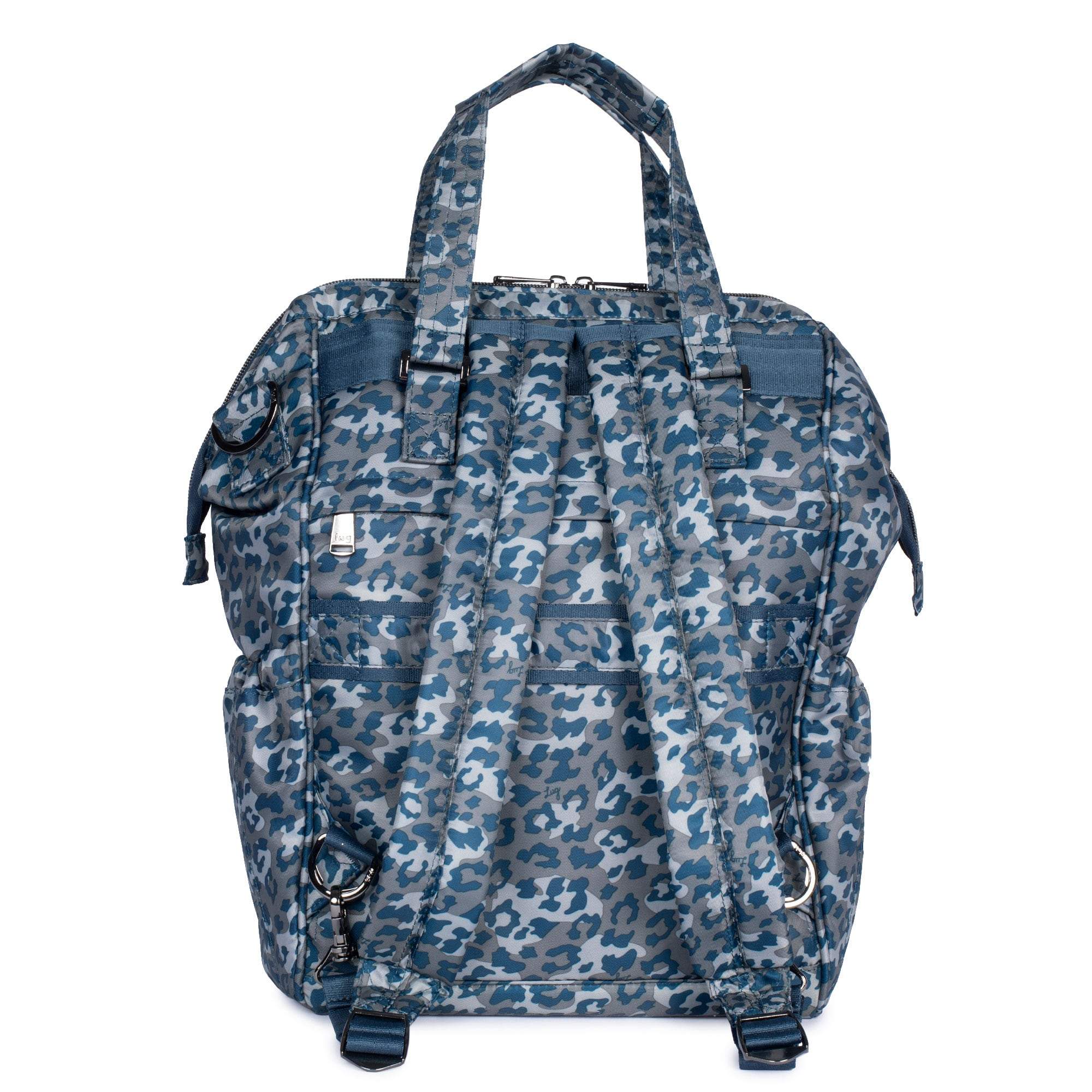 Via 2 Convertible Tote Bag - LEOPARD NAVY - Via2_LeopardNavy_04a_49b1fefd-26ab-4e4d-8731-55d79b2a8ed2