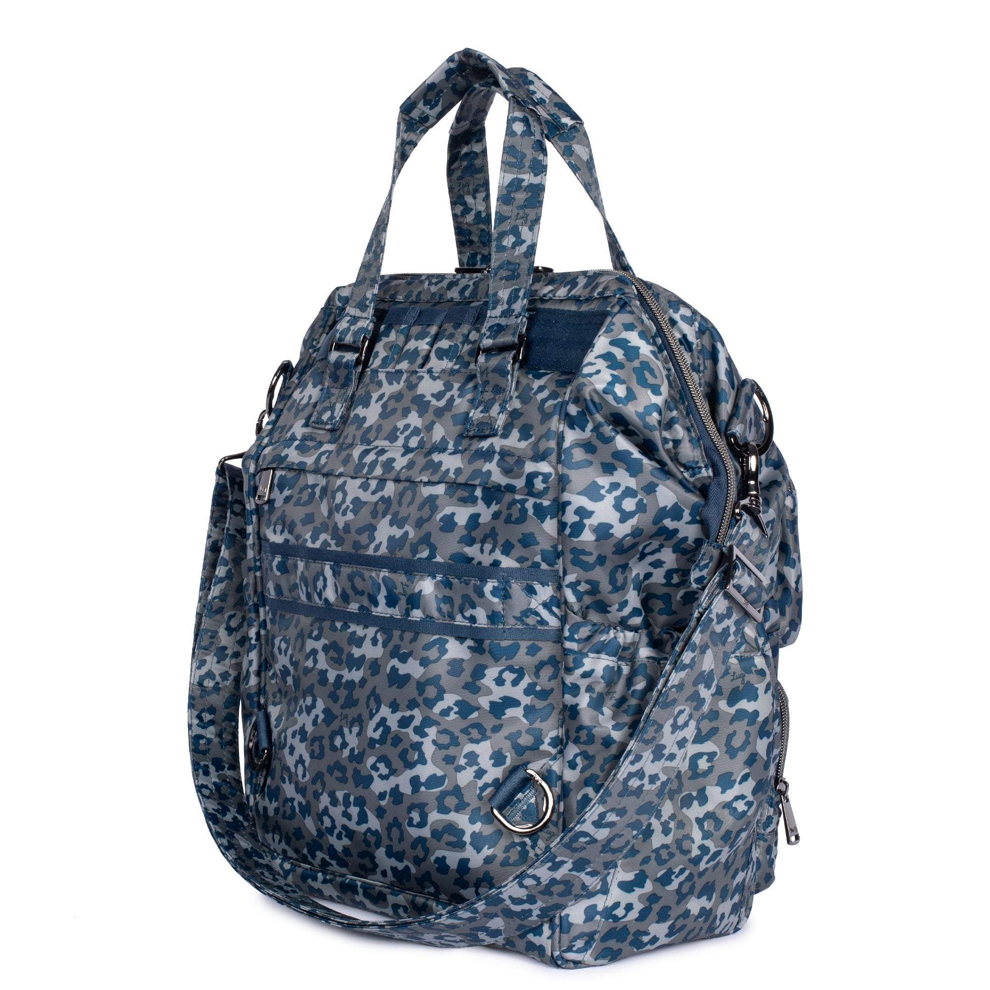 Via 2 Convertible Tote Bag - LEOPARD NAVY - Via2_LeopardNavy_04b_123e8f63-61fa-461f-9b77-f465539d6871