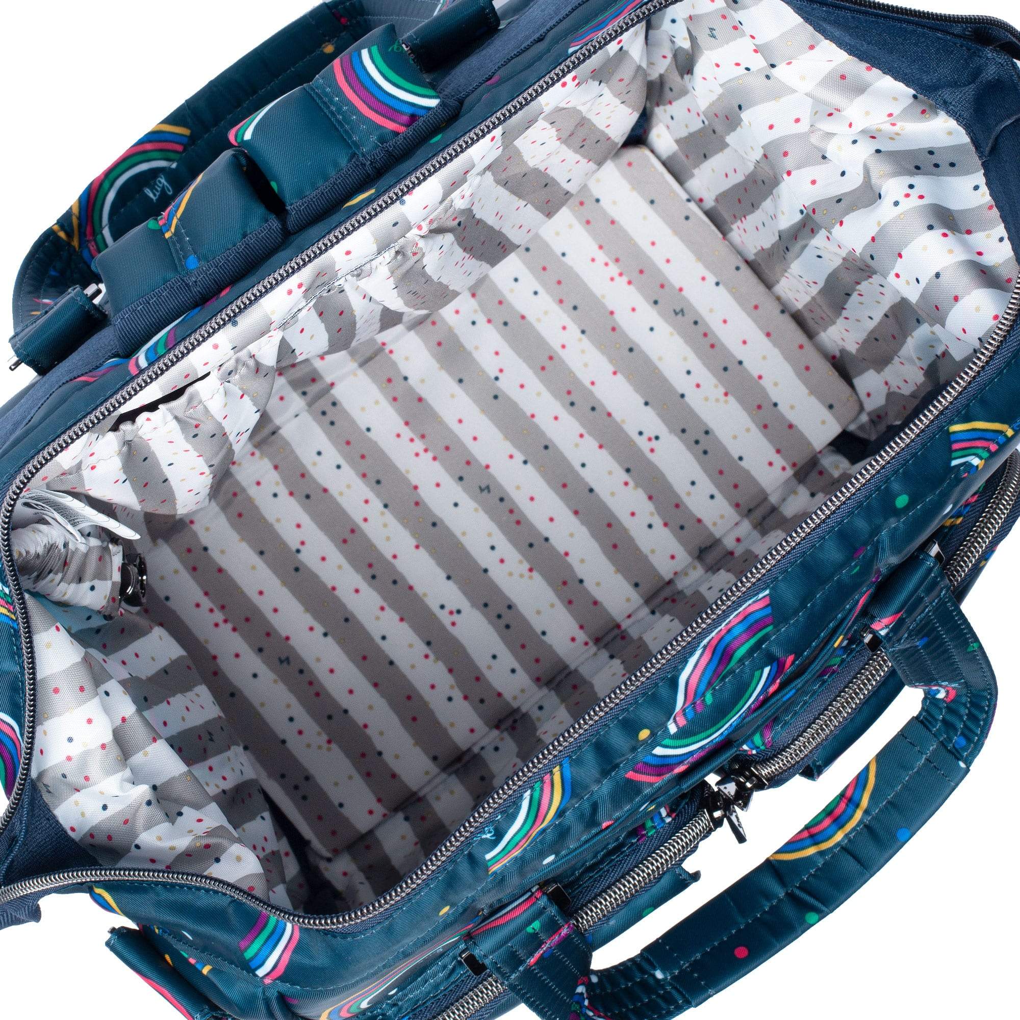 Via 2 Convertible Tote Bag - RAINBOW NAVY - Via2_RainbowNavy_05