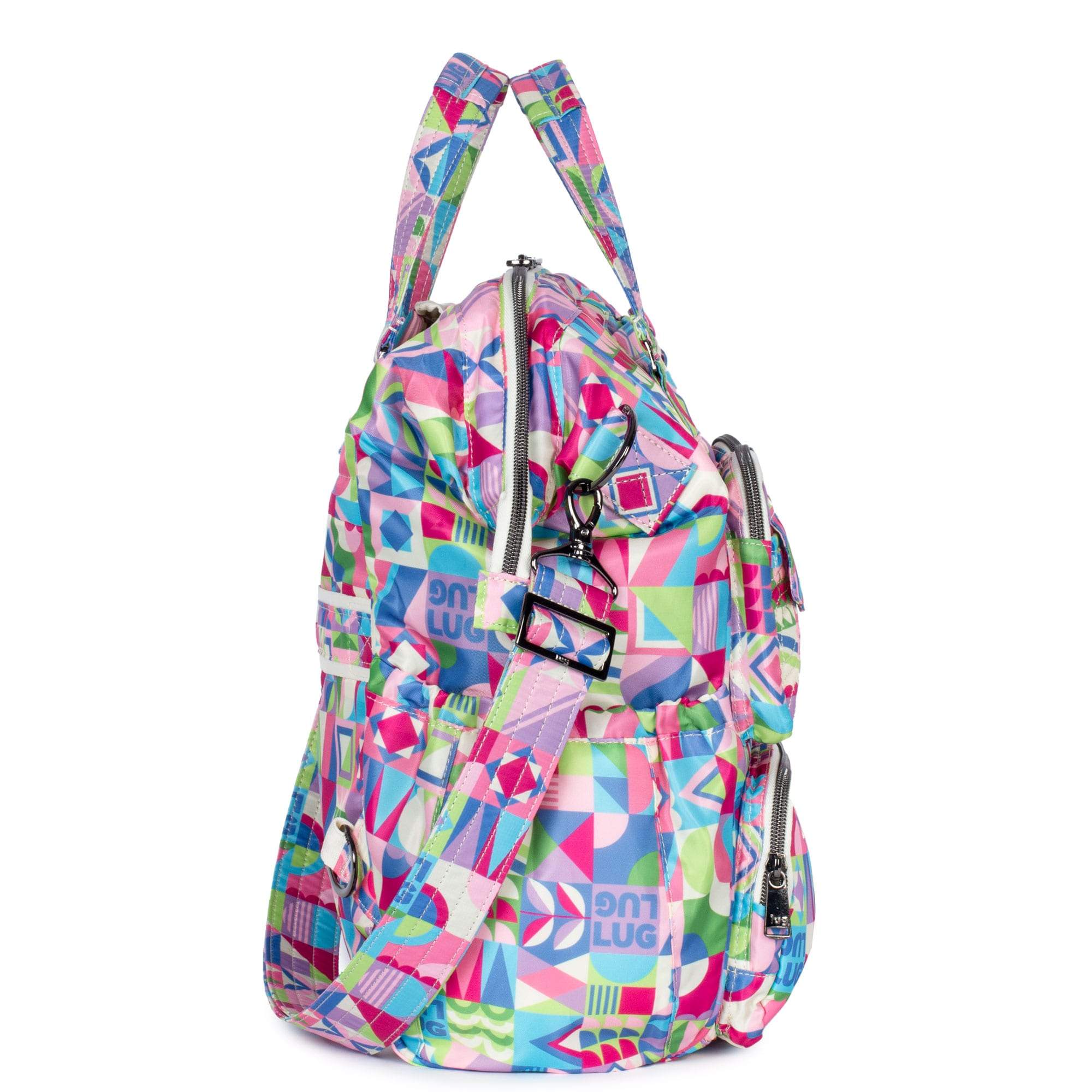 Via 2 Convertible Tote Bag - SMALL WORLD MULTI - Via2_SmallworldMulti_03