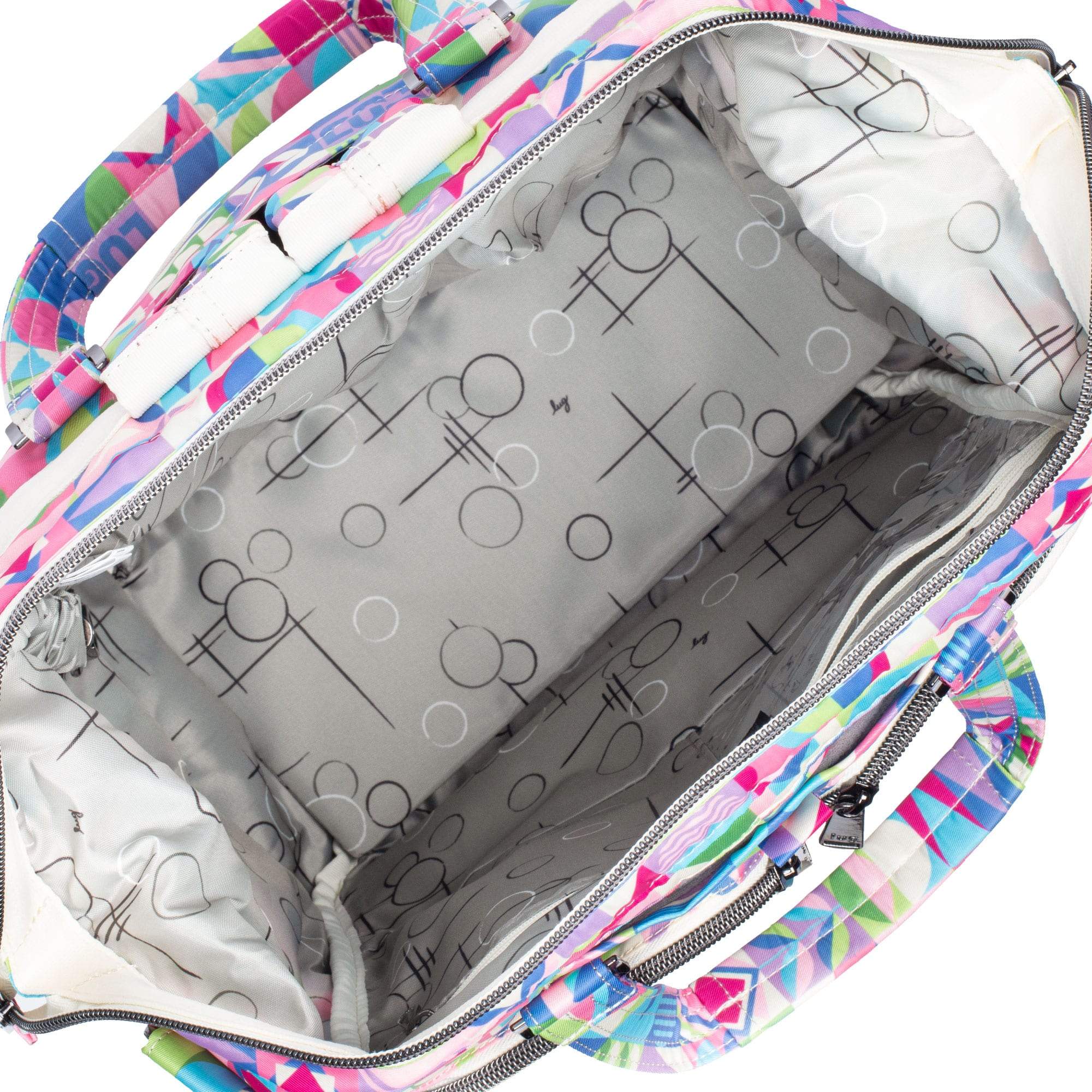 Via 2 Convertible Tote Bag - SMALL WORLD MULTI - Via2_SmallworldMulti_05