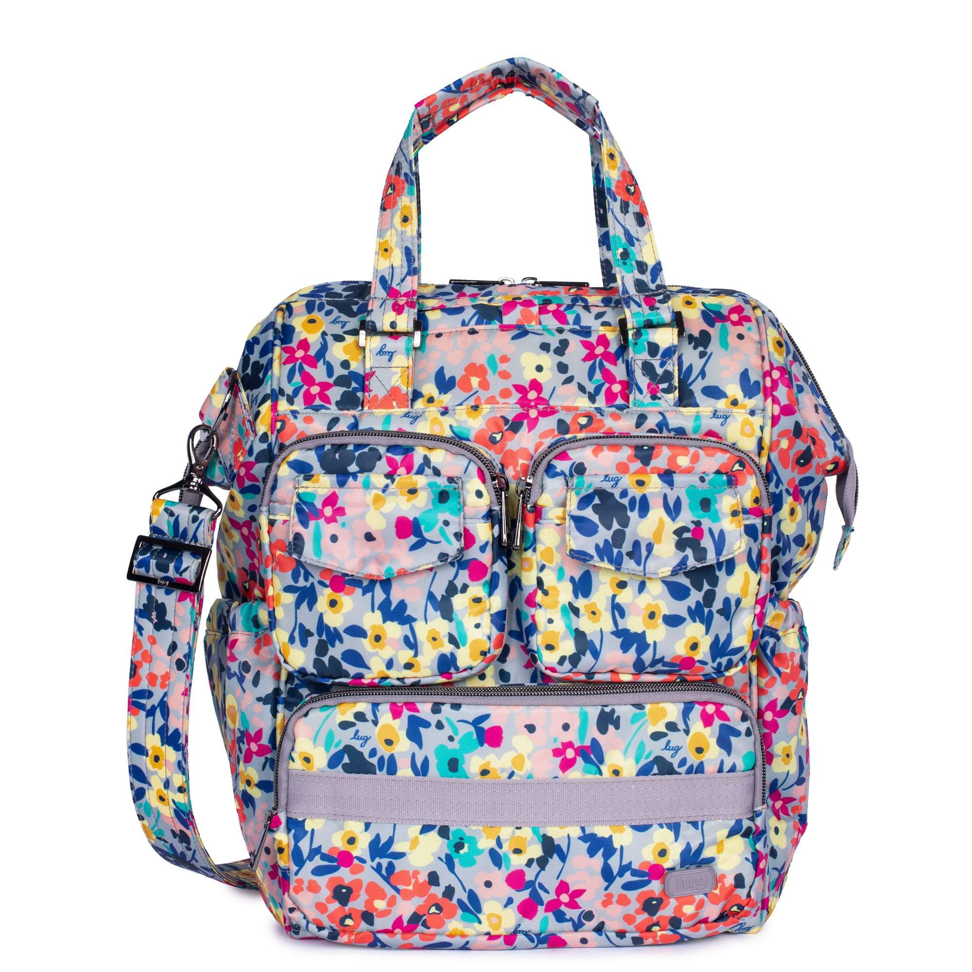 Via 2 Convertible Tote Bag - WILDFLOWER MULTI - Via2_WildflowerMulti_01_51c76137-4122-452b-a6c3-532b10879e39