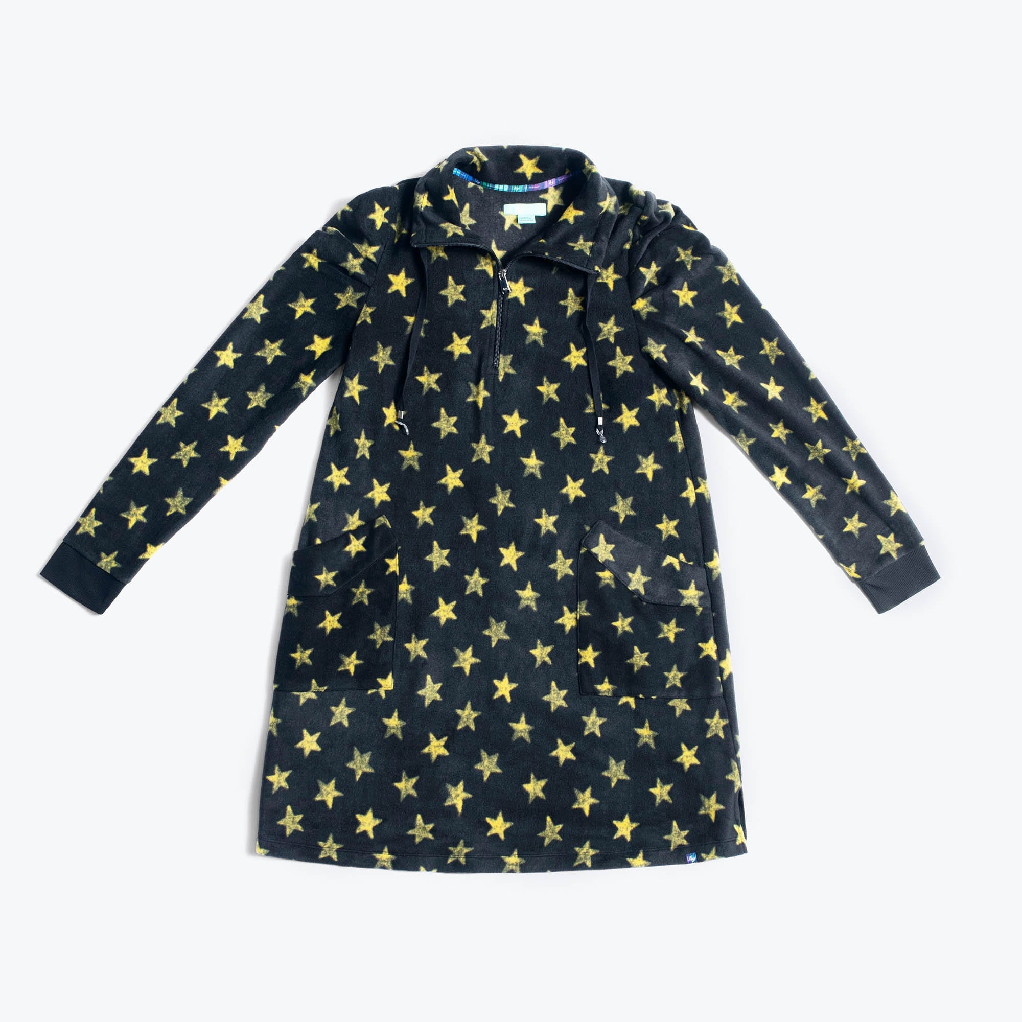 Via Stretch Fleece Tunic - ROCKSTAR - ViaStretchFleece_Rockstar_06_Flatlay