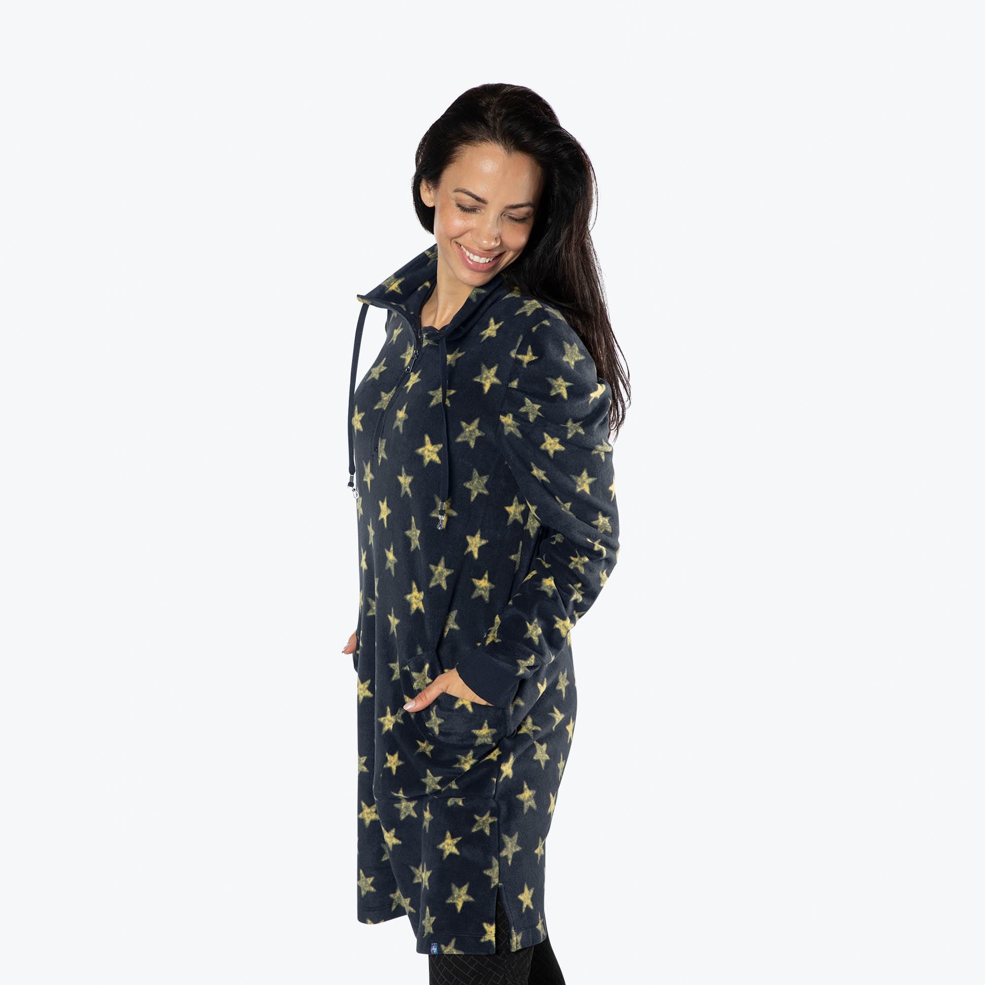 Via Stretch Fleece Tunic - ROCKSTAR - ViaStretchFleece_Rockstar_S_03